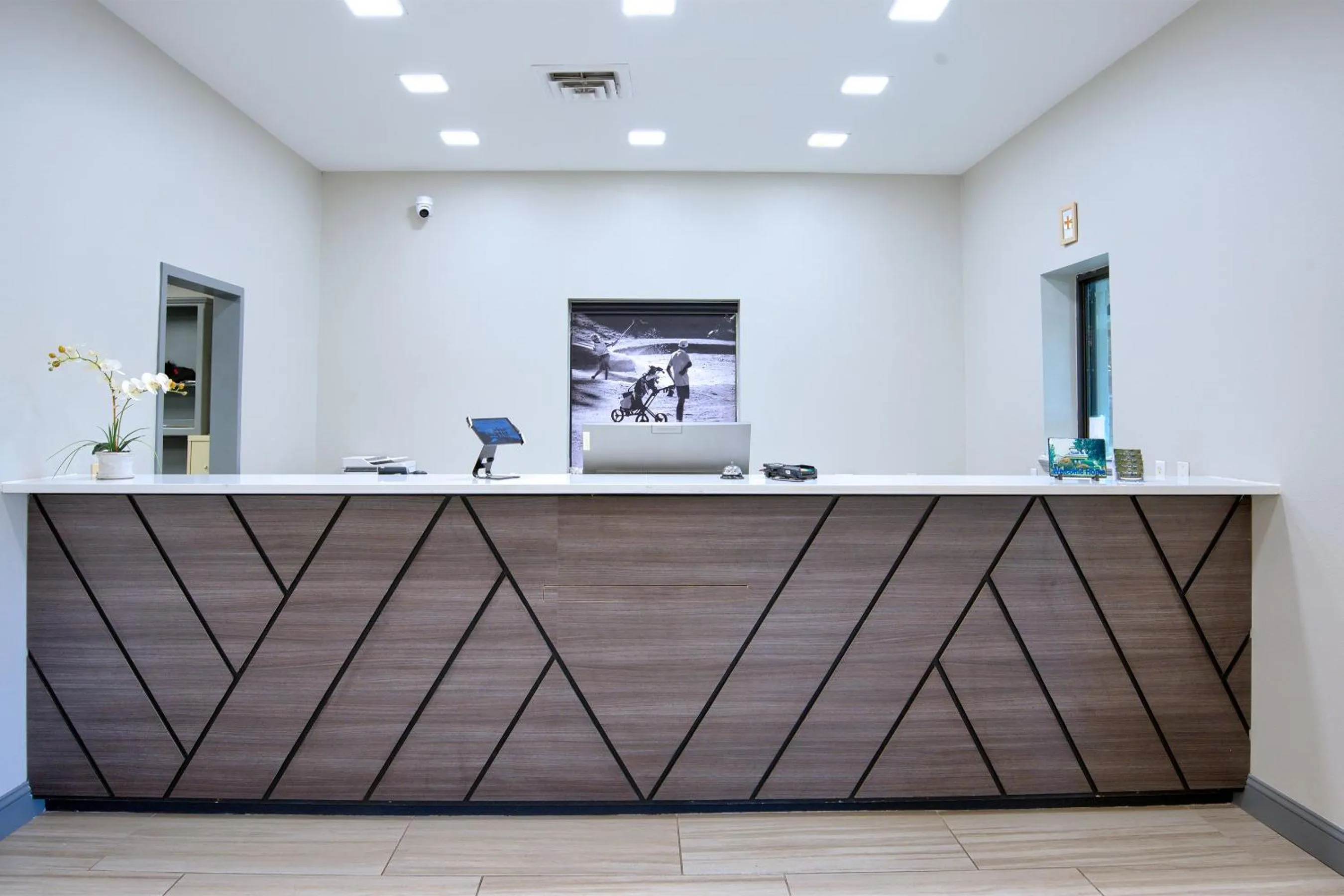 Lobby or reception in Hot Springs Village Inn