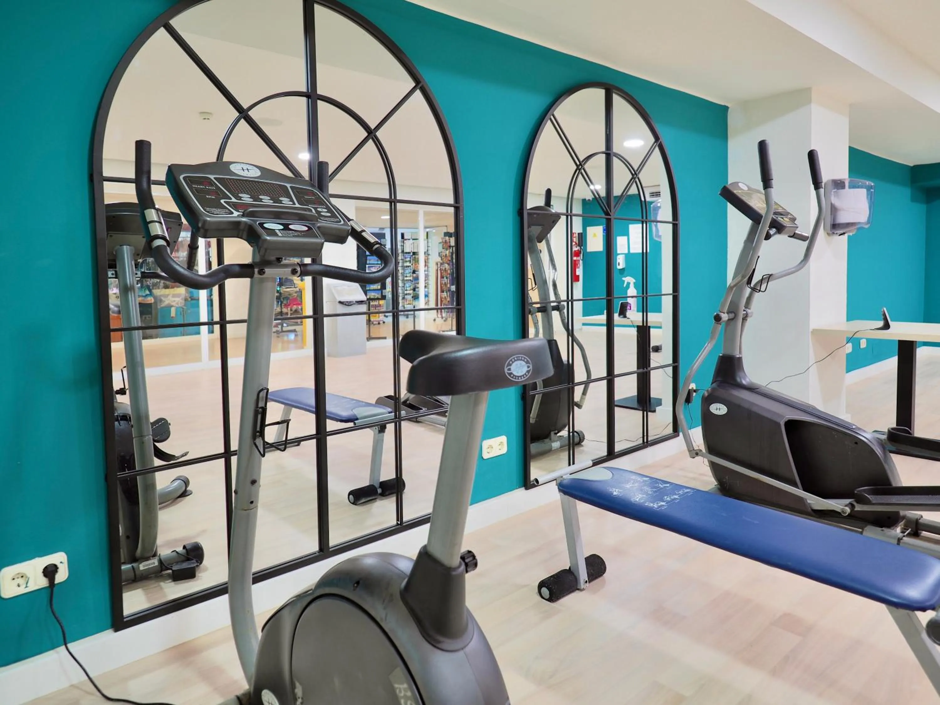 Fitness centre/facilities in BQ Belvedere Hotel