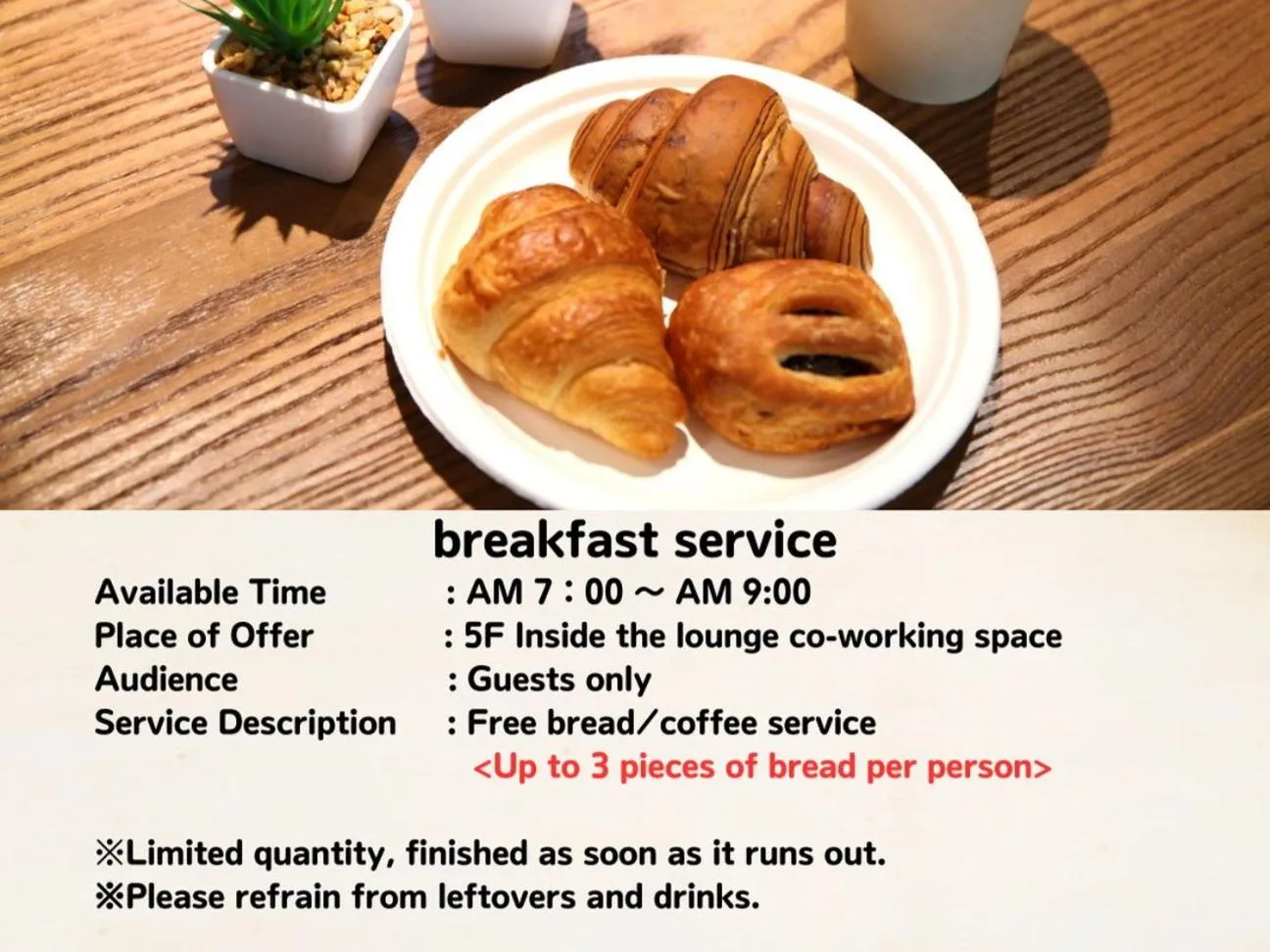 Breakfast in Rembrandt Cabin & Spa Shimbashi - Caters to Men