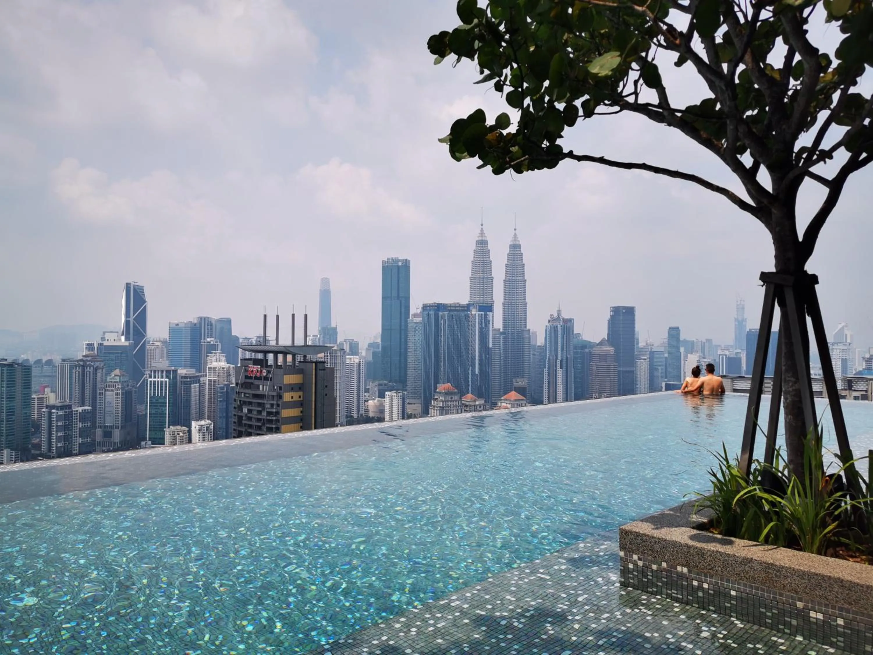 Swimming pool in Expressionz Professional Suites by AURORA SUMMER SUITES