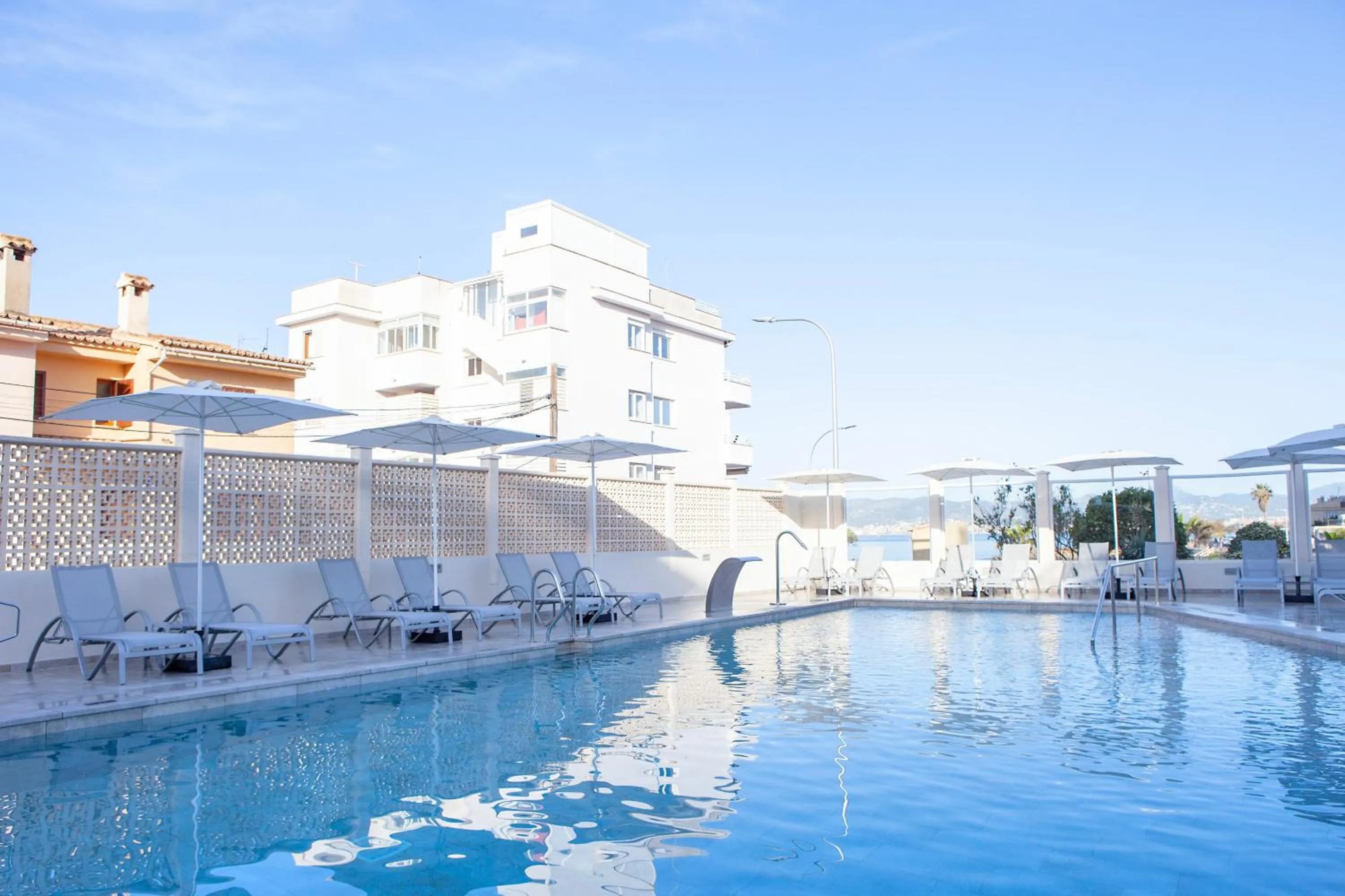 Swimming pool in BQ Apolo Hotel
