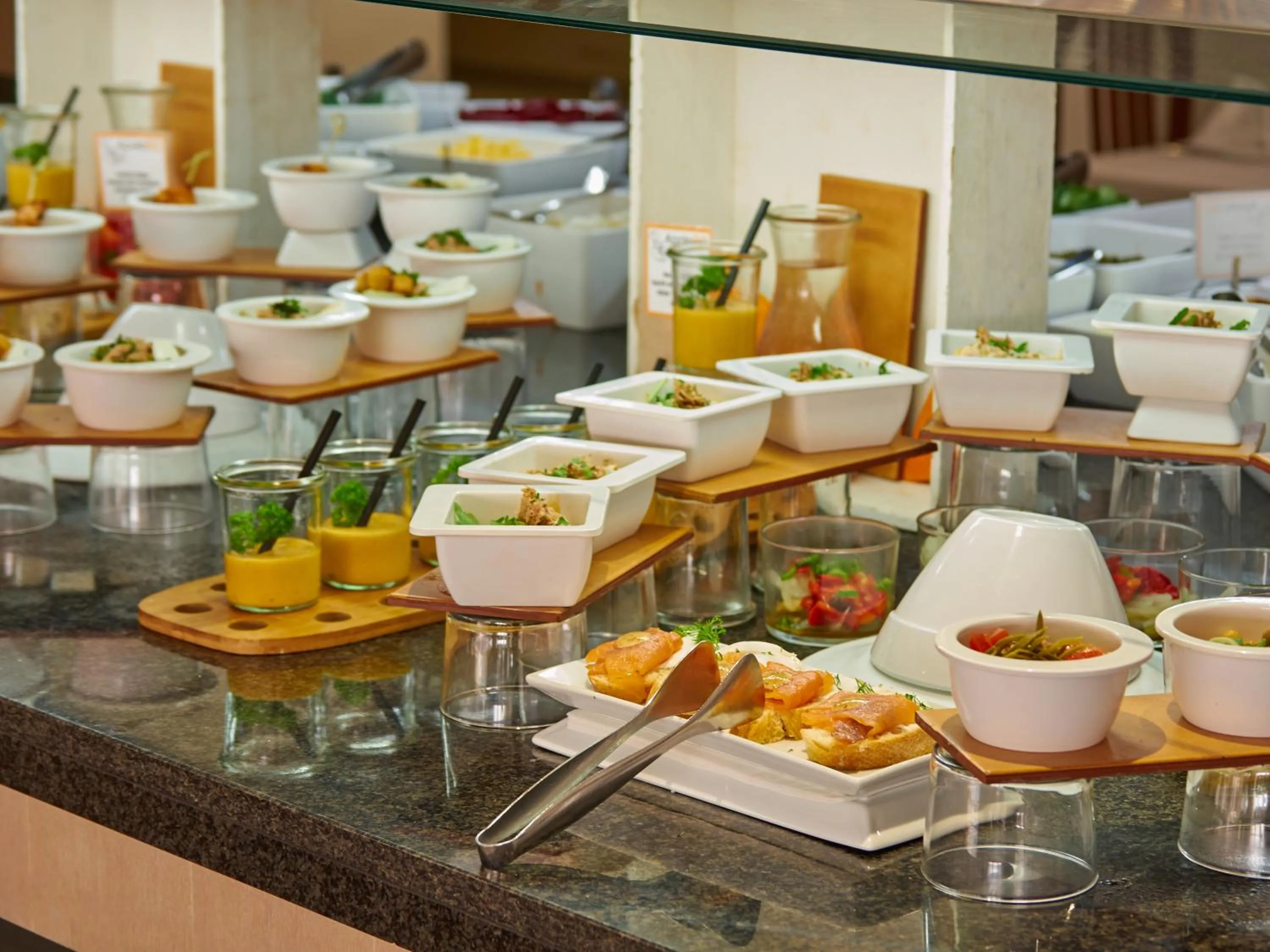 Food in BQ Apolo Hotel