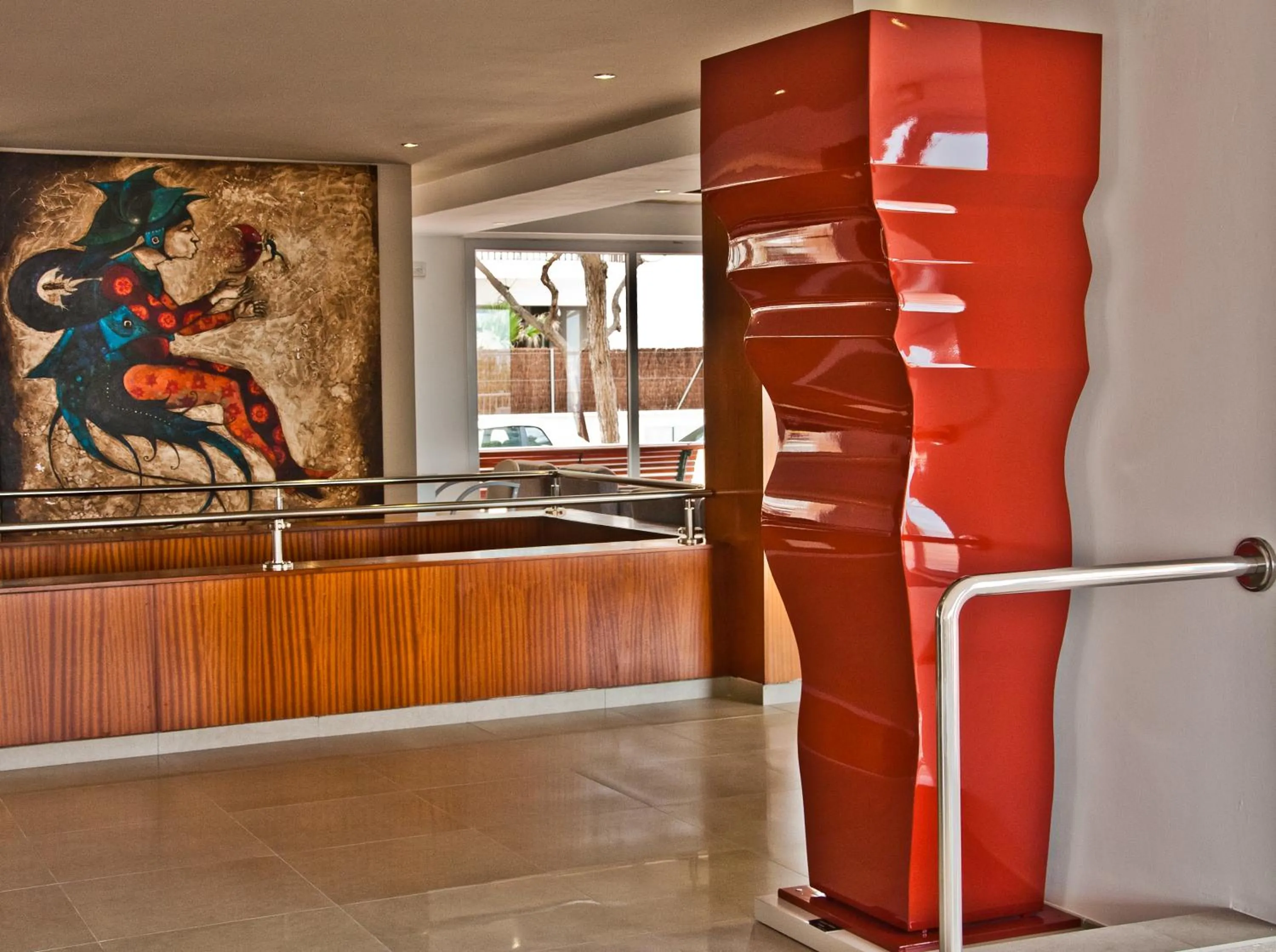 Lobby or reception in BQ Apolo Hotel