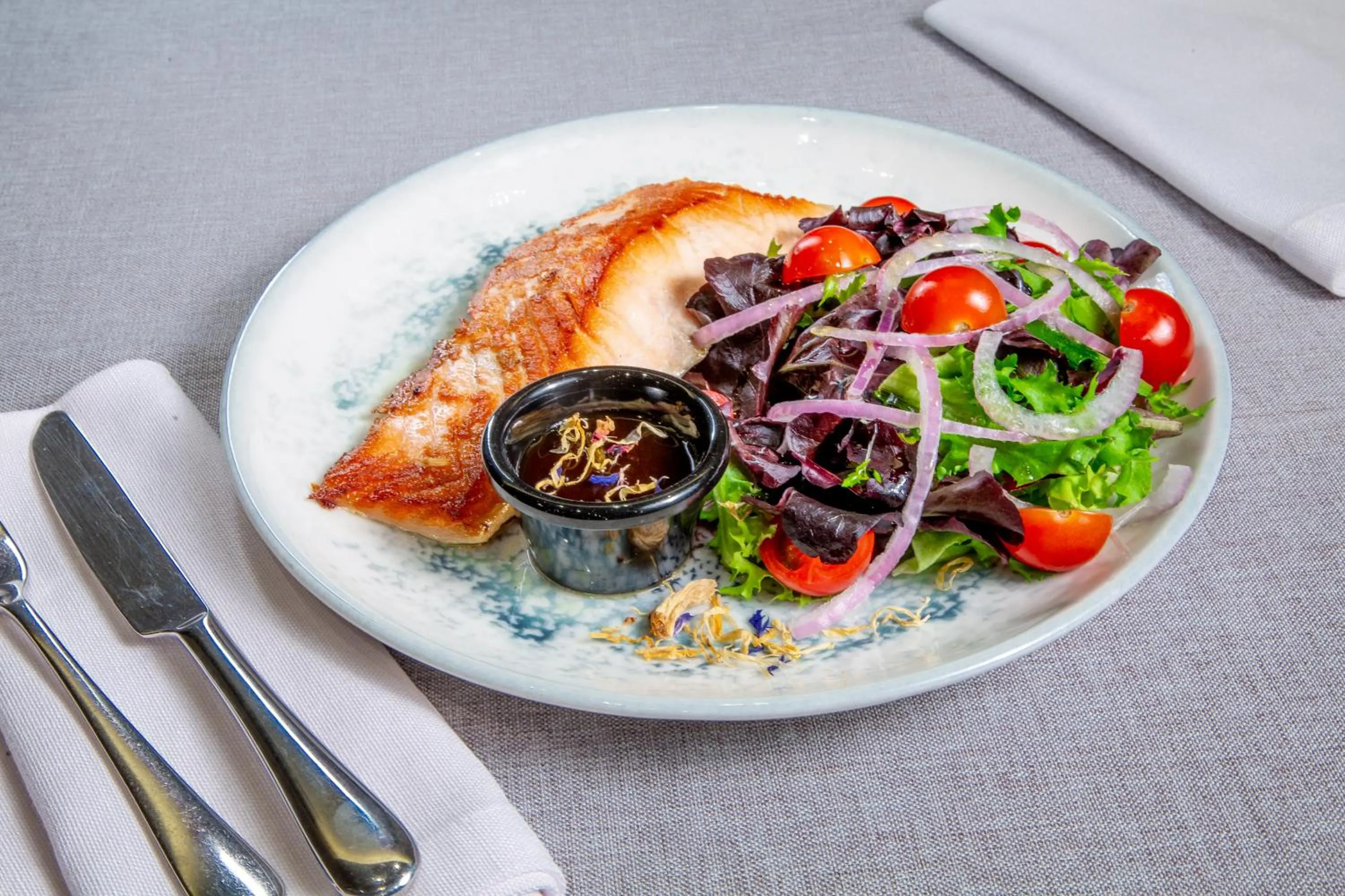 Food close-up in Hotel Attica21 Las Rozas