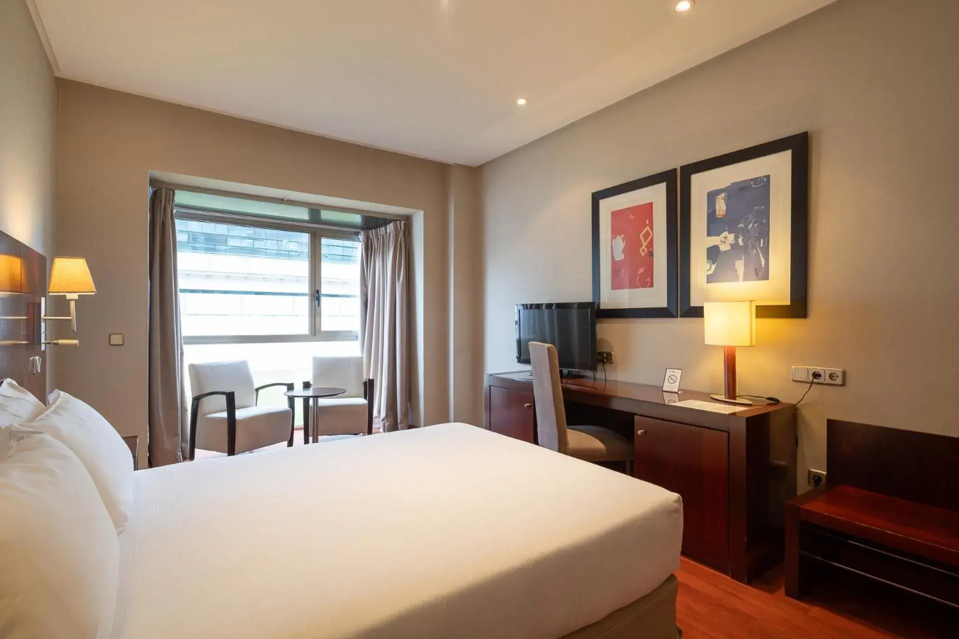 Double Room with Garden View in Hotel Attica21 Las Rozas Double Room with Garden View in Hotel Attica21 Las Rozas