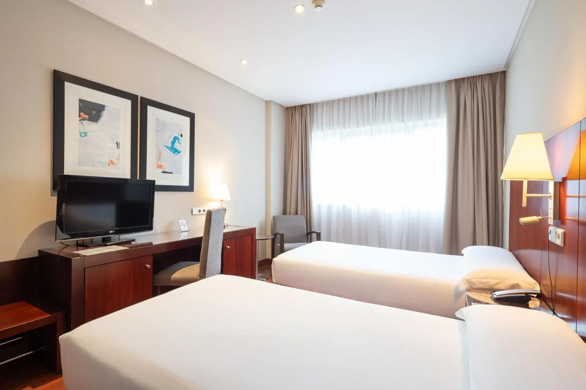 Twin Room in Hotel Attica21 Las Rozas Twin Room in Hotel Attica21 Las Rozas