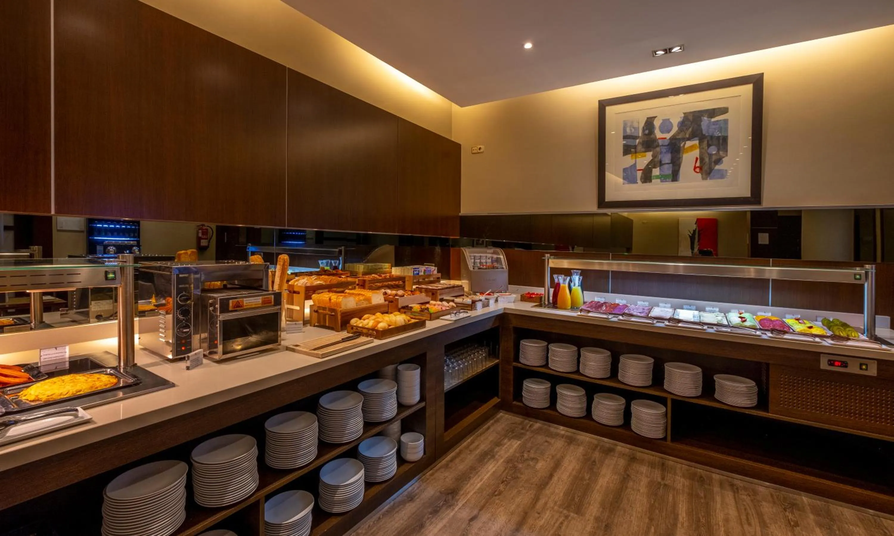 Buffet breakfast in Hotel Attica21 Las Rozas