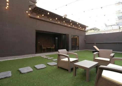 Seating area in H Avenue Hwamyeong