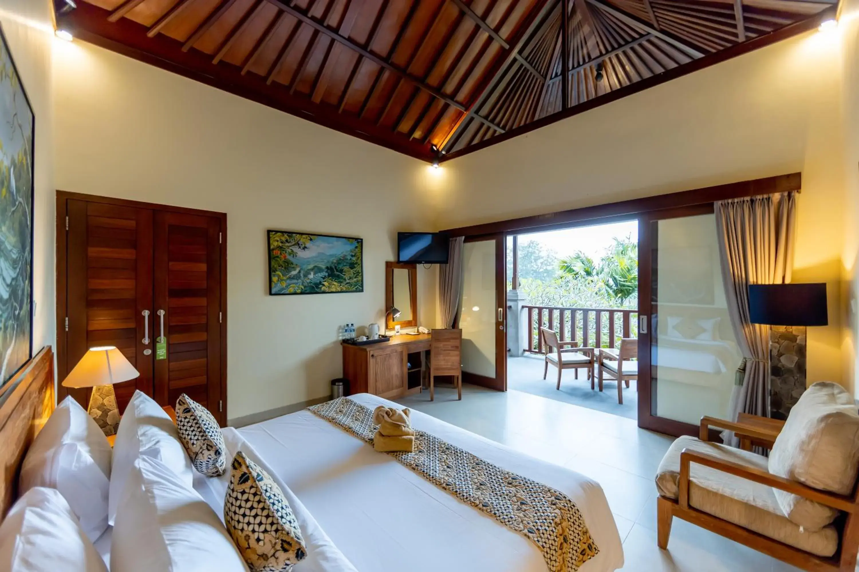 Bedroom, Bed in Anumana Village Ubud Bedroom, Bed in Anumana Village Ubud