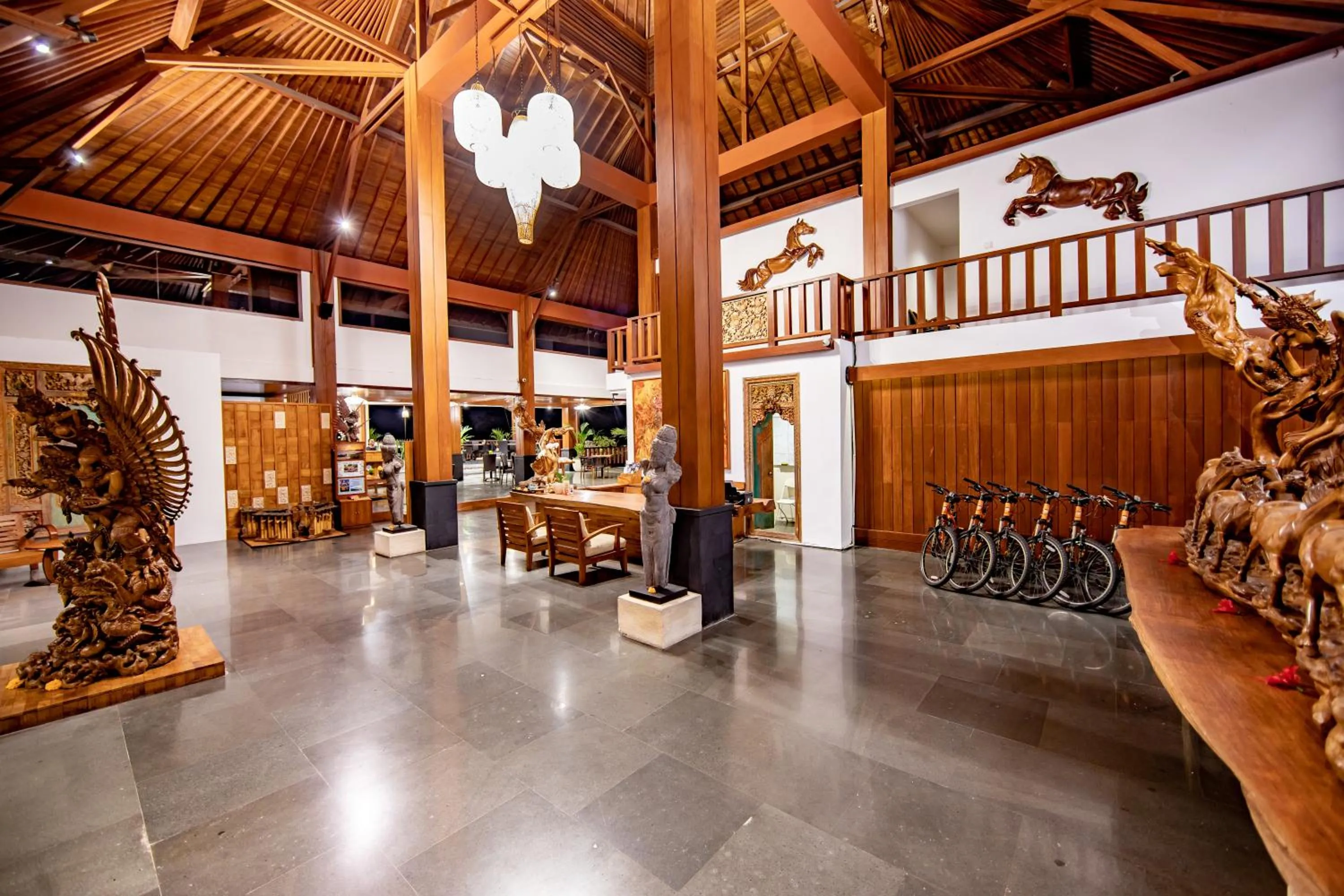Lobby or reception in Anumana Village Ubud