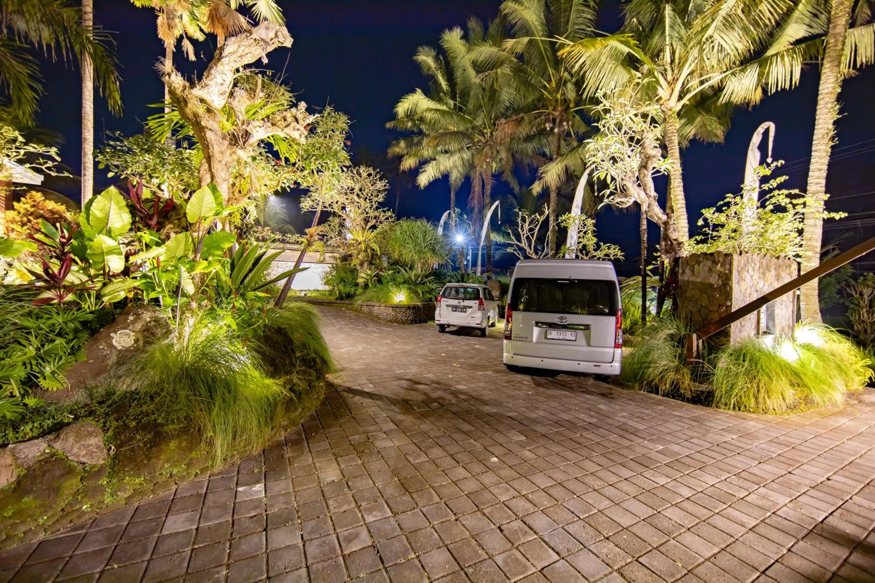 Parking in Anumana Village Ubud