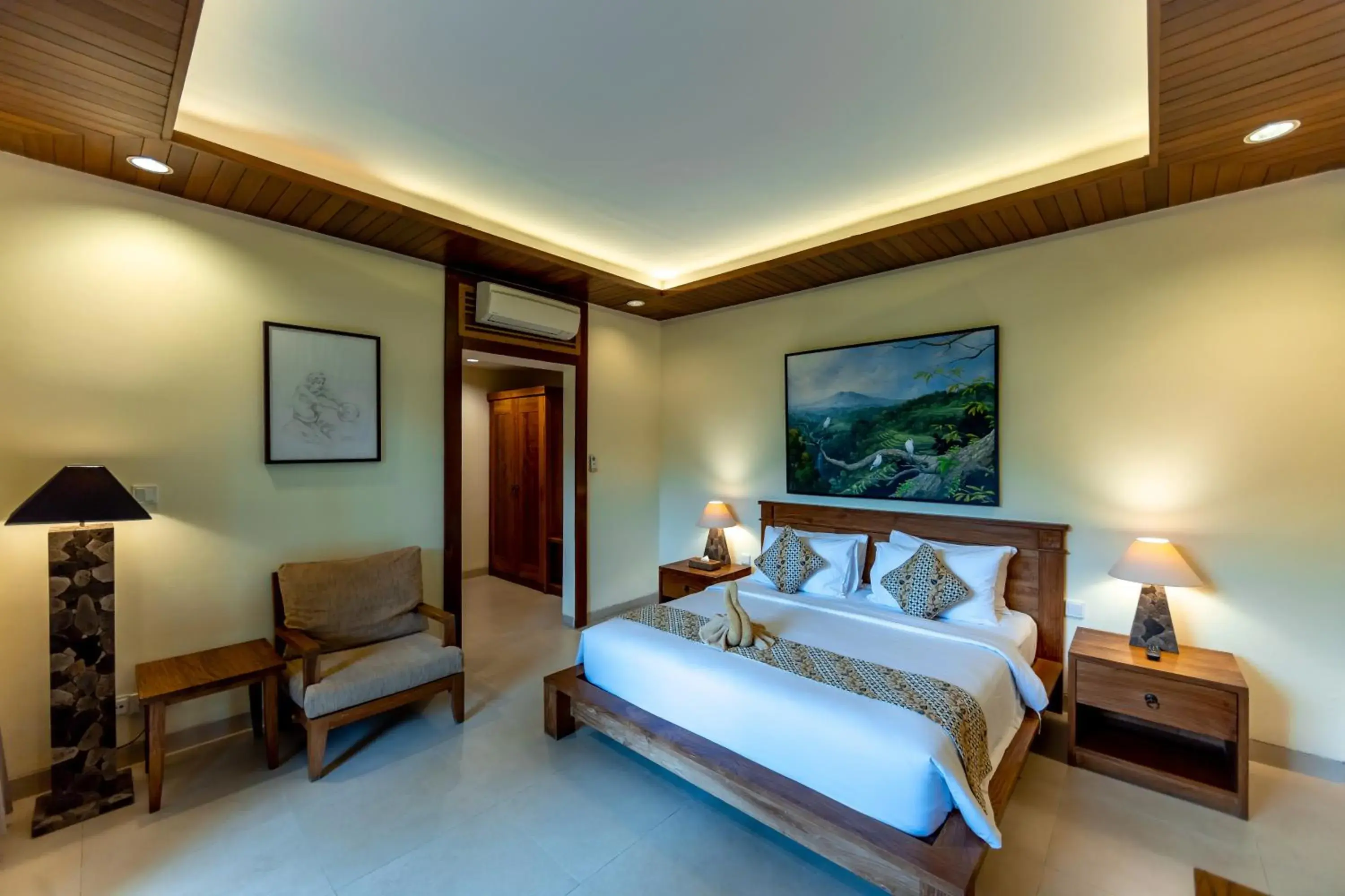 Bedroom, Bed in Anumana Village Ubud Bedroom, Bed in Anumana Village Ubud