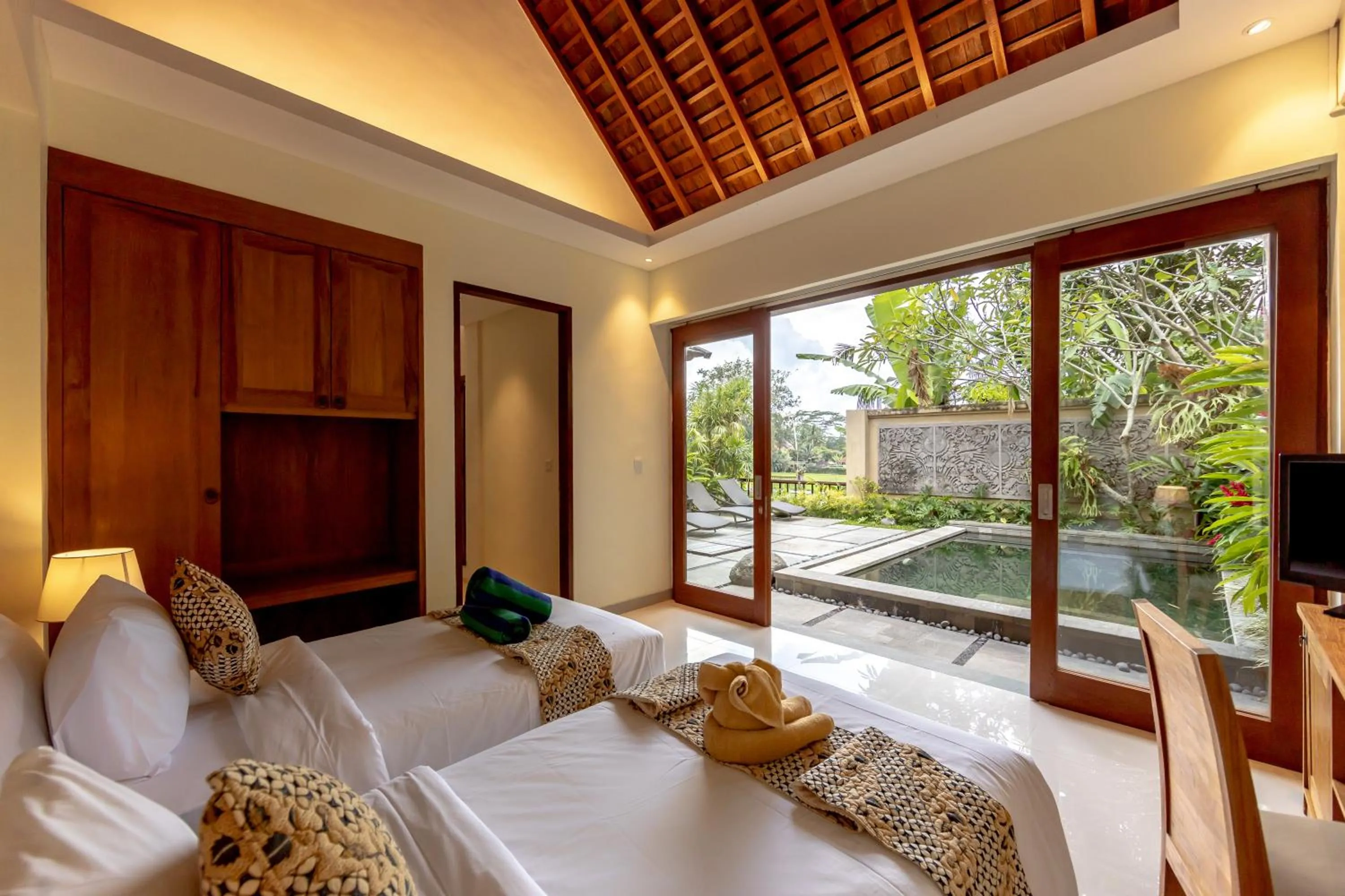 Bedroom, Bed in Anumana Village Ubud