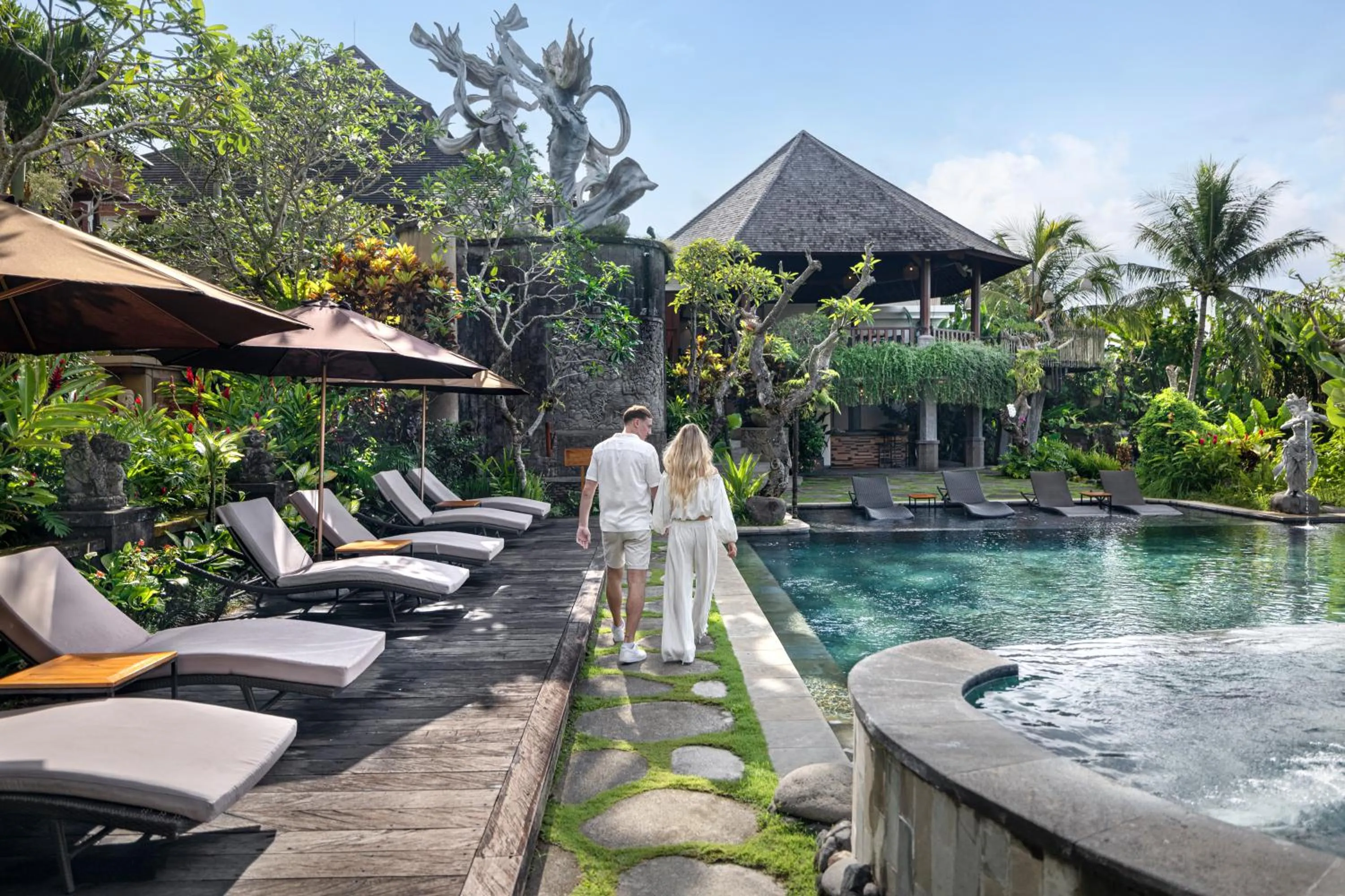 Swimming pool in Anumana Village Ubud