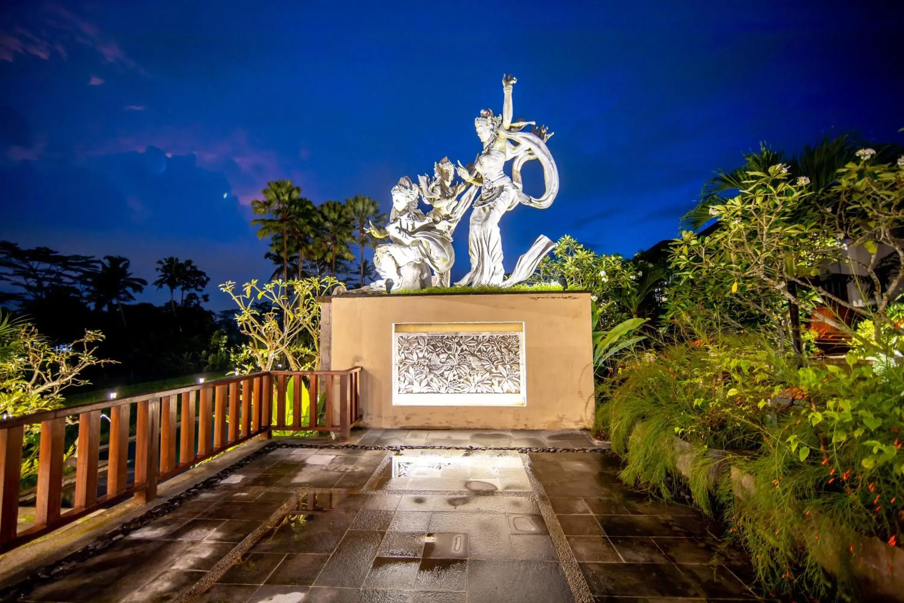 Facade/entrance in Anumana Village Ubud Facade/entrance in Anumana Village Ubud