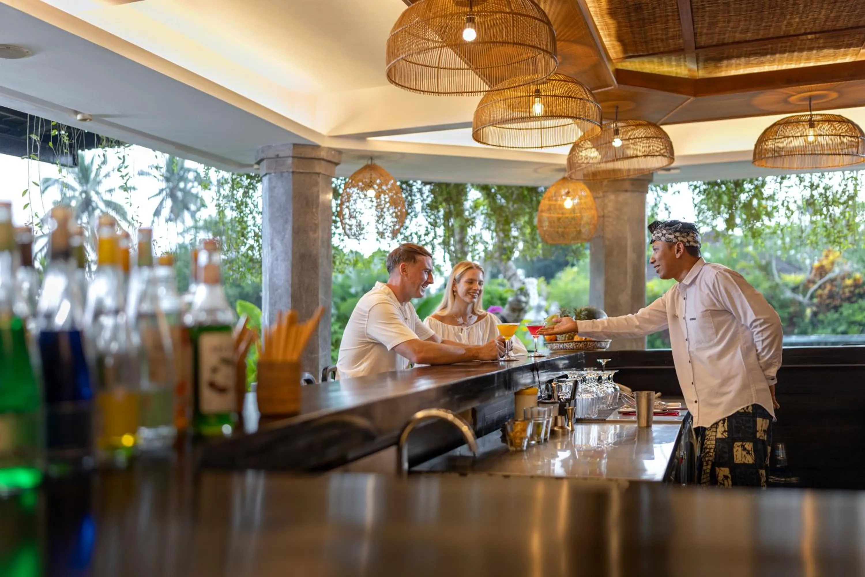 Drinks in Anumana Village Ubud