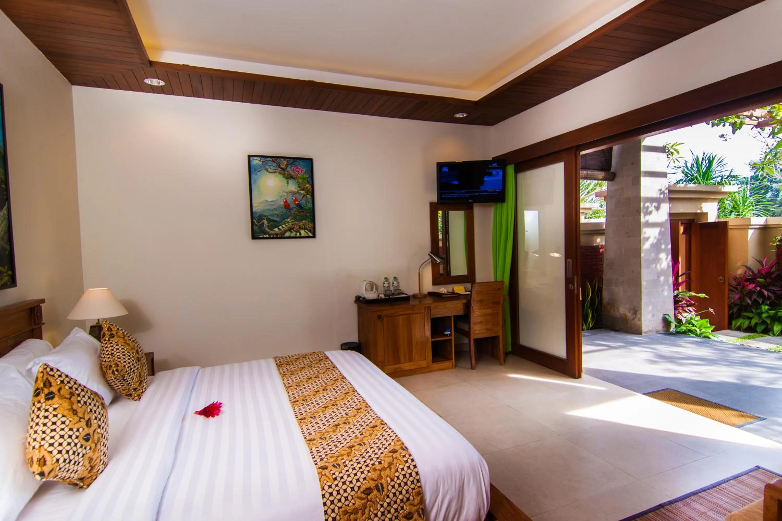 Bedroom, Bed in Anumana Village Ubud