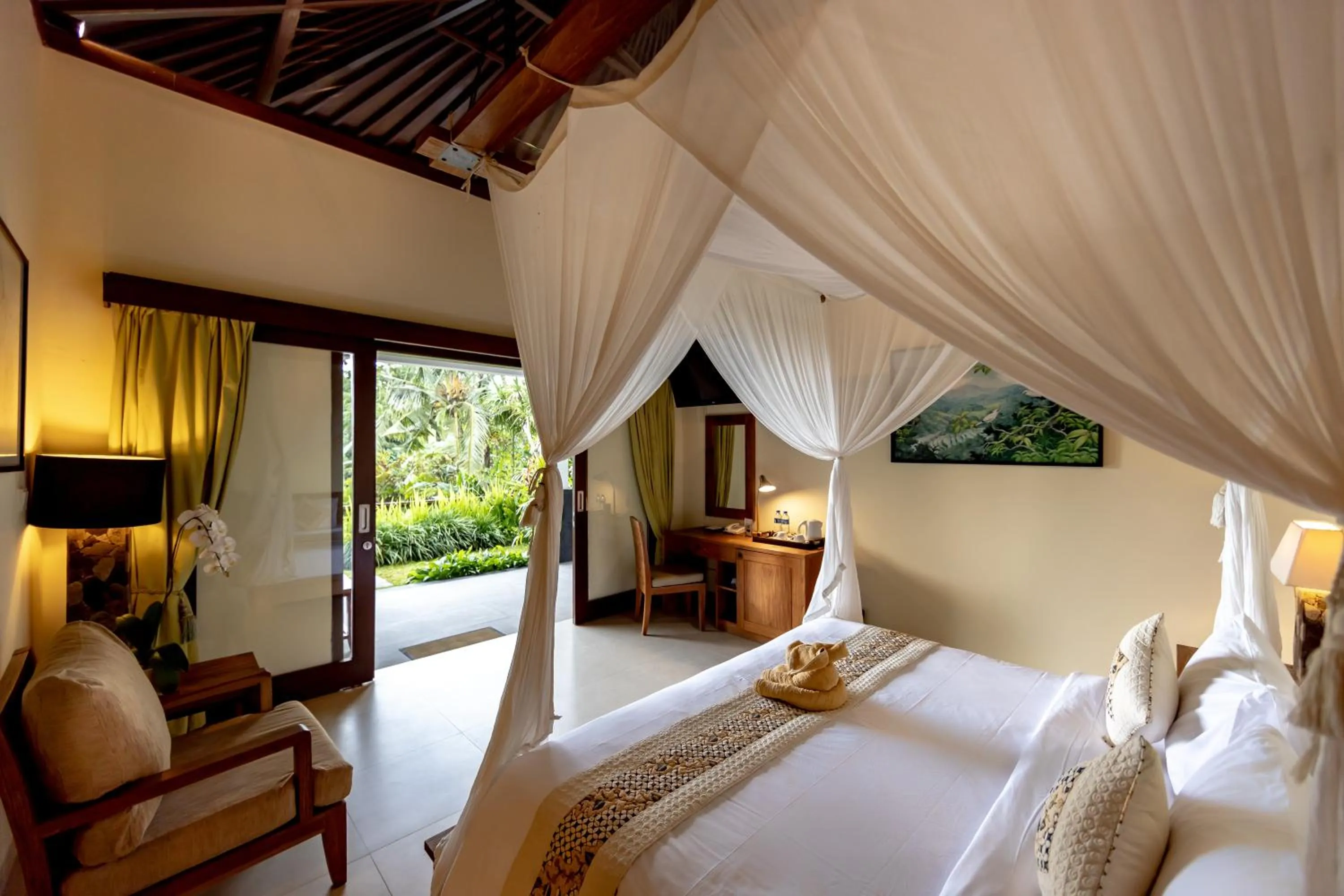 Bedroom, Bed in Anumana Village Ubud