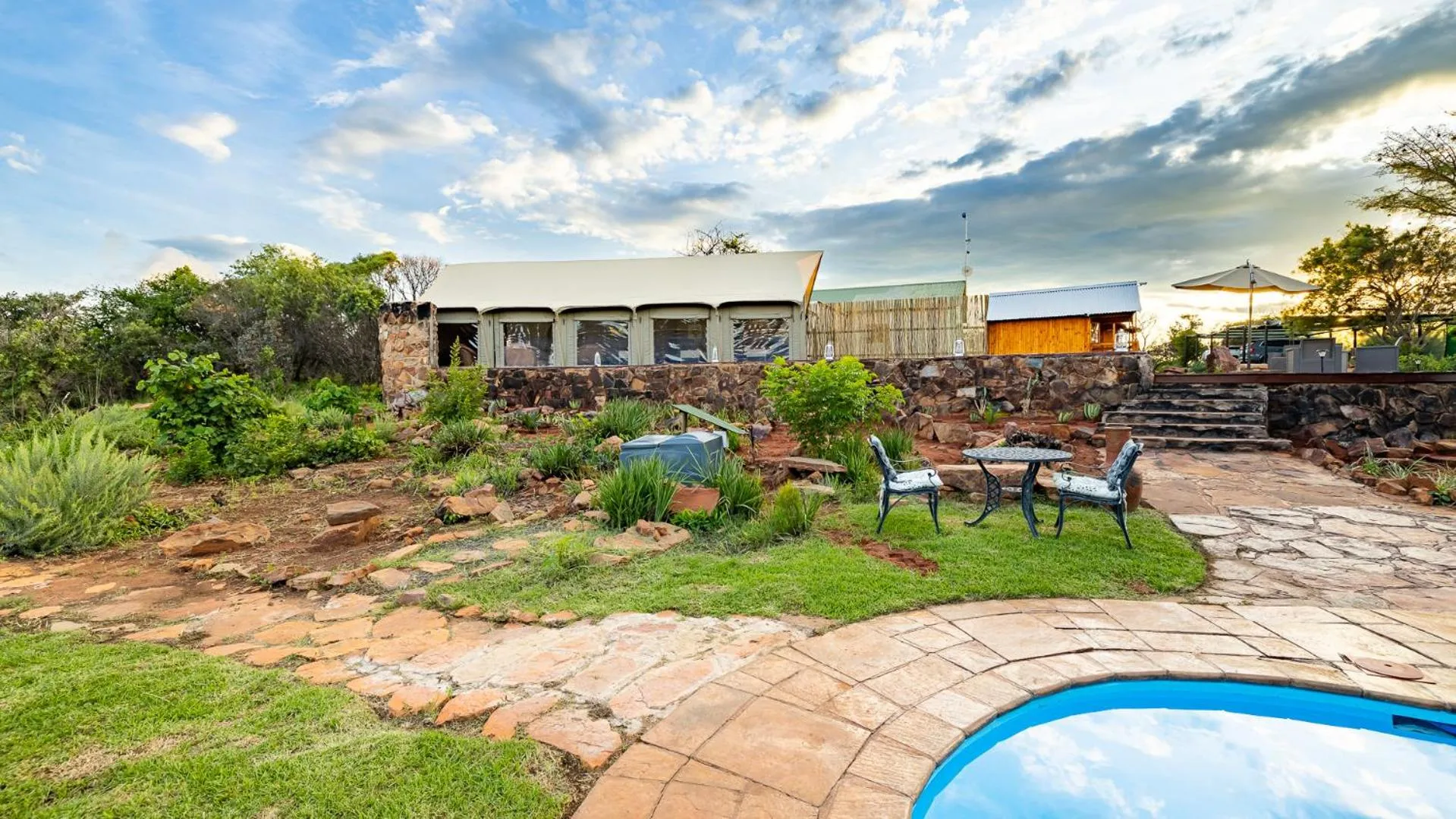 Natural landscape in Iketla Lodge