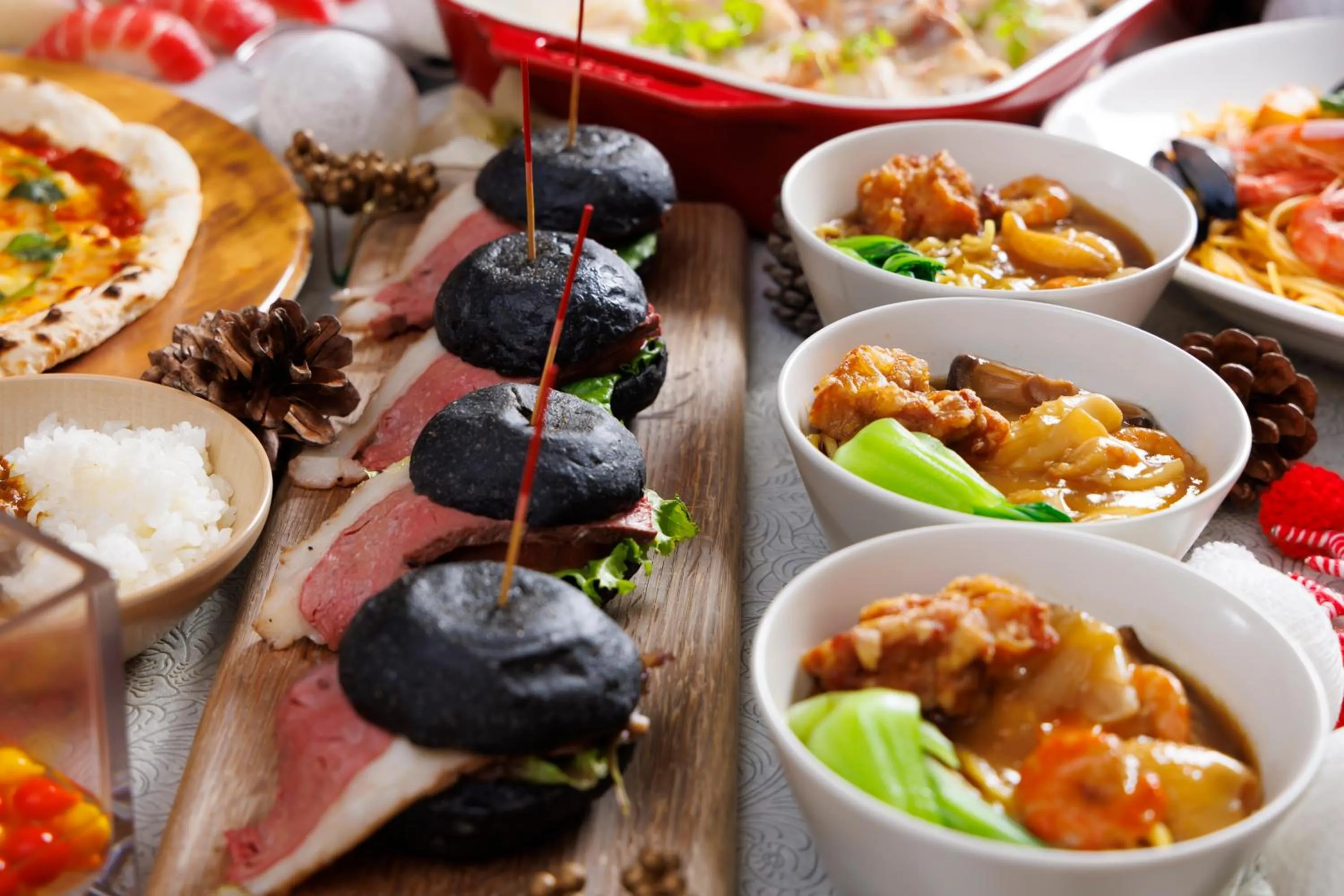 Food and drinks in Hakone Kowakien Hotel