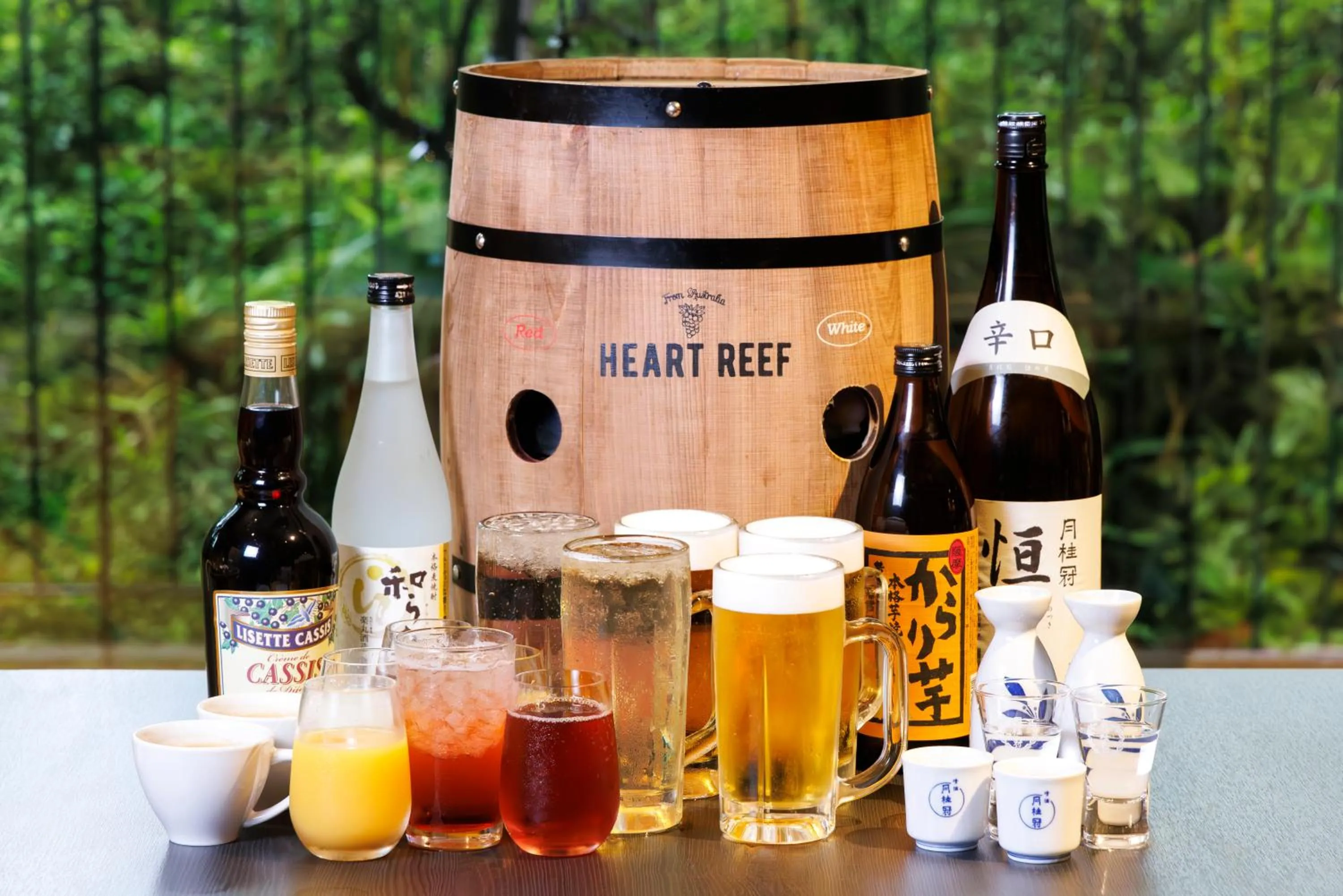 Food and drinks in Hakone Kowakien Hotel