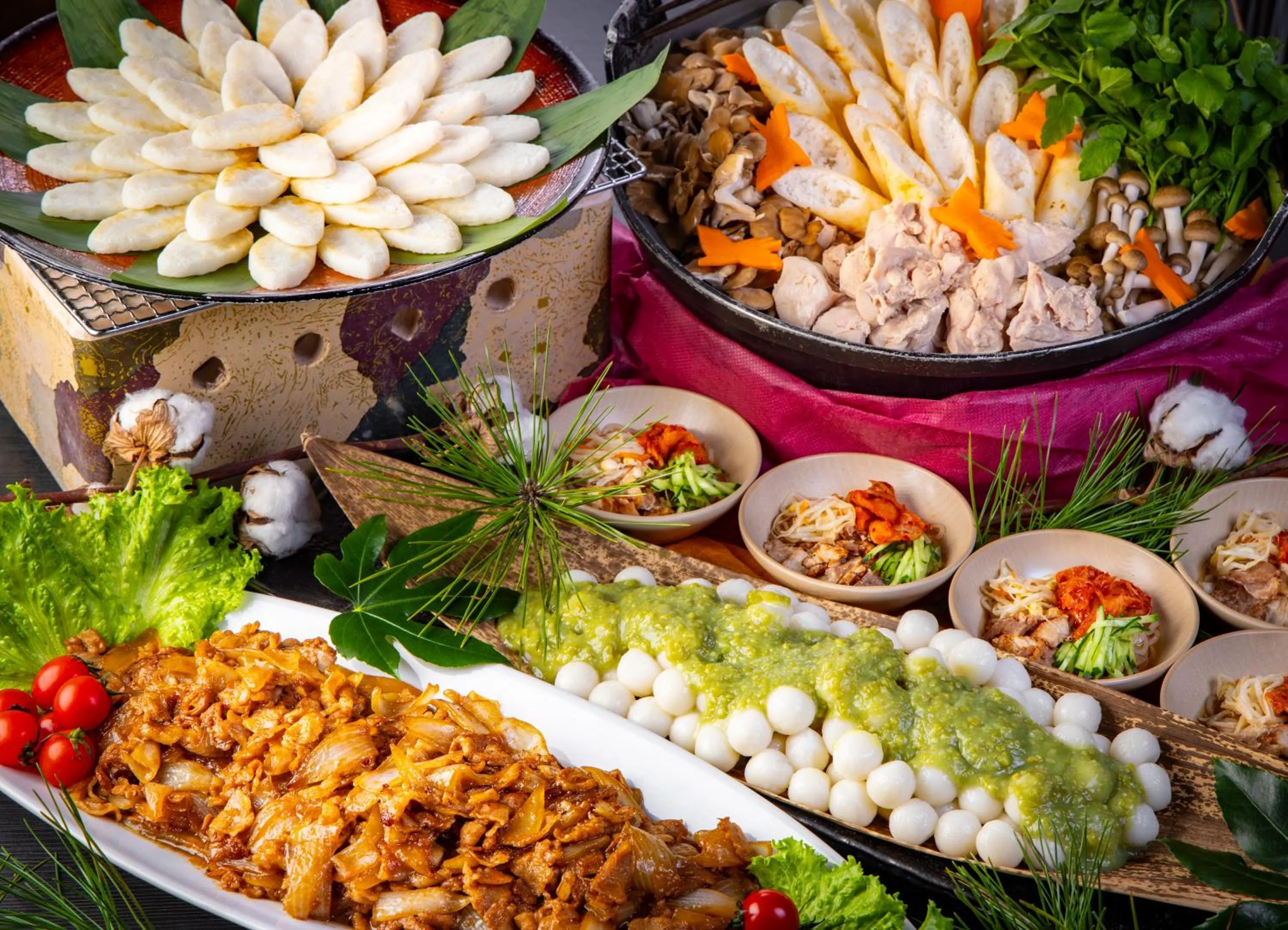 Food and drinks in Hakone Kowakien Hotel