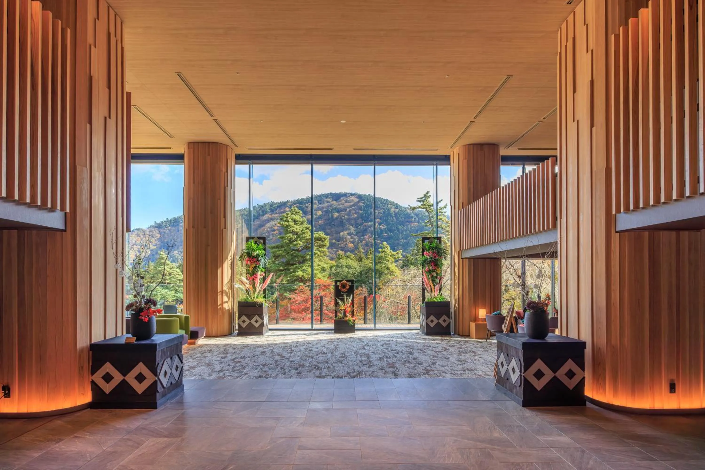 Natural landscape in Hakone Kowakien Hotel