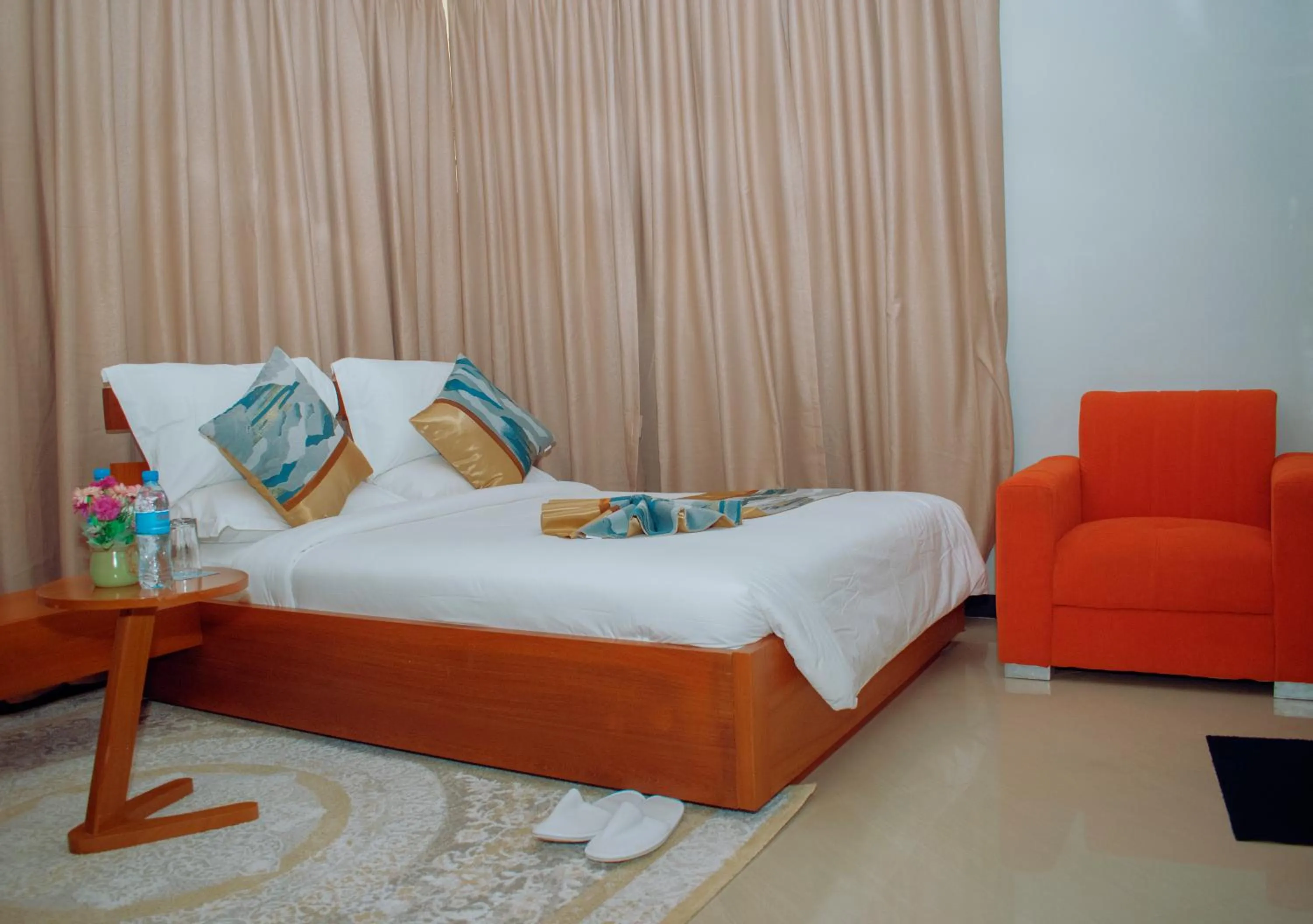 Seating area in Inoga Luxury Hotel