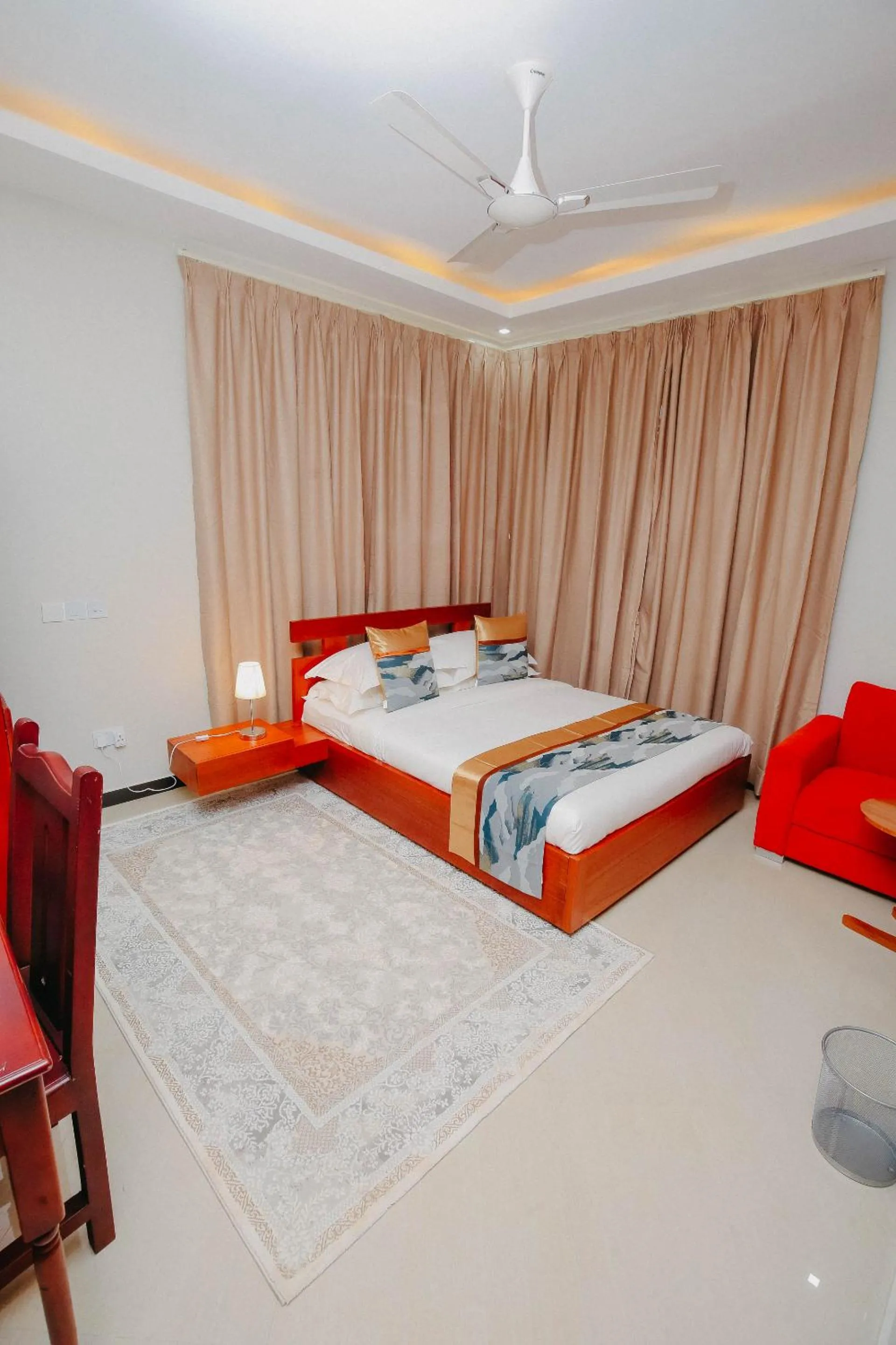 Bed in Inoga Luxury Hotel