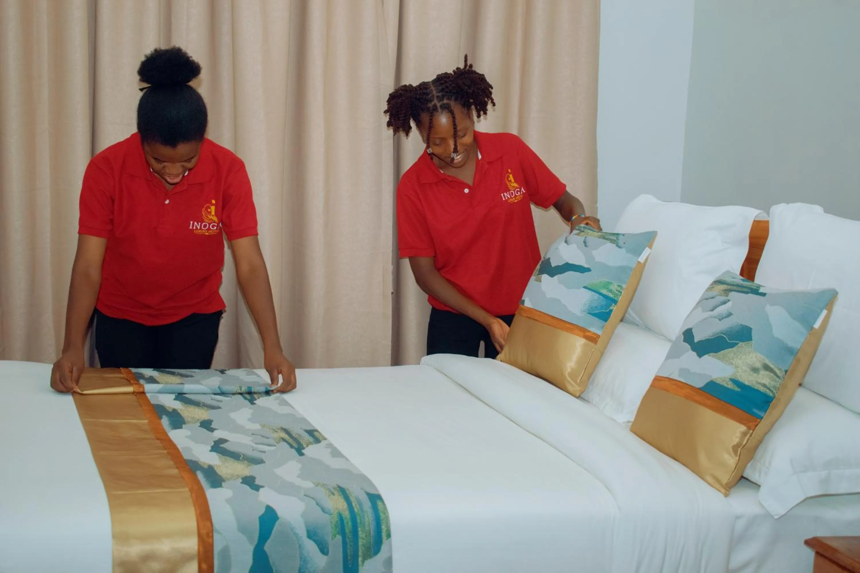 People in Inoga Luxury Hotel