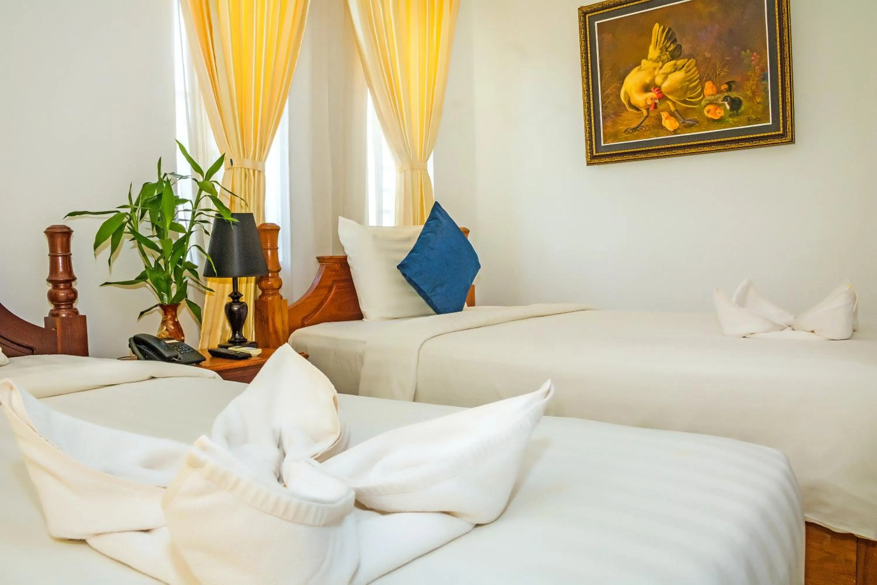 Bed in The Blanc Residence