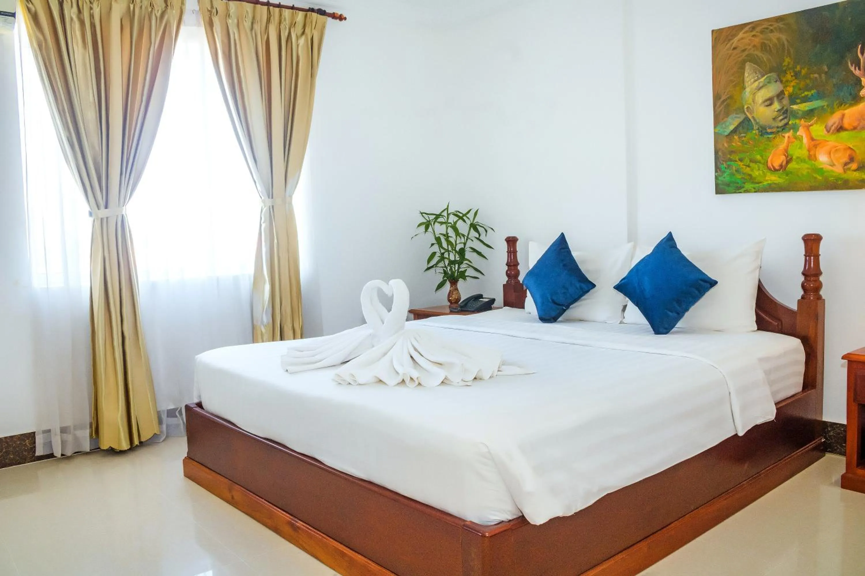 Bed in The Blanc Residence