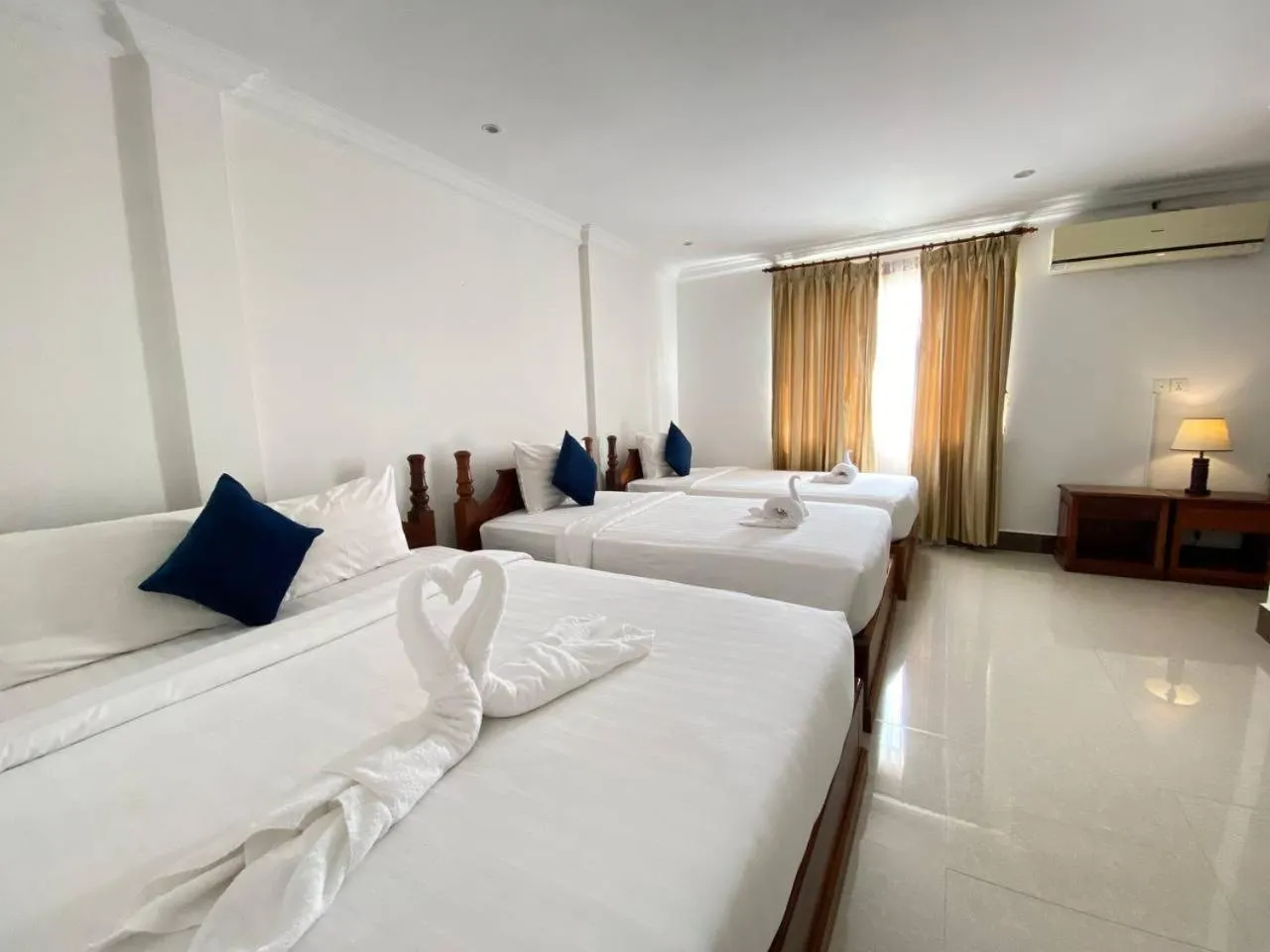 Bed in The Blanc Residence