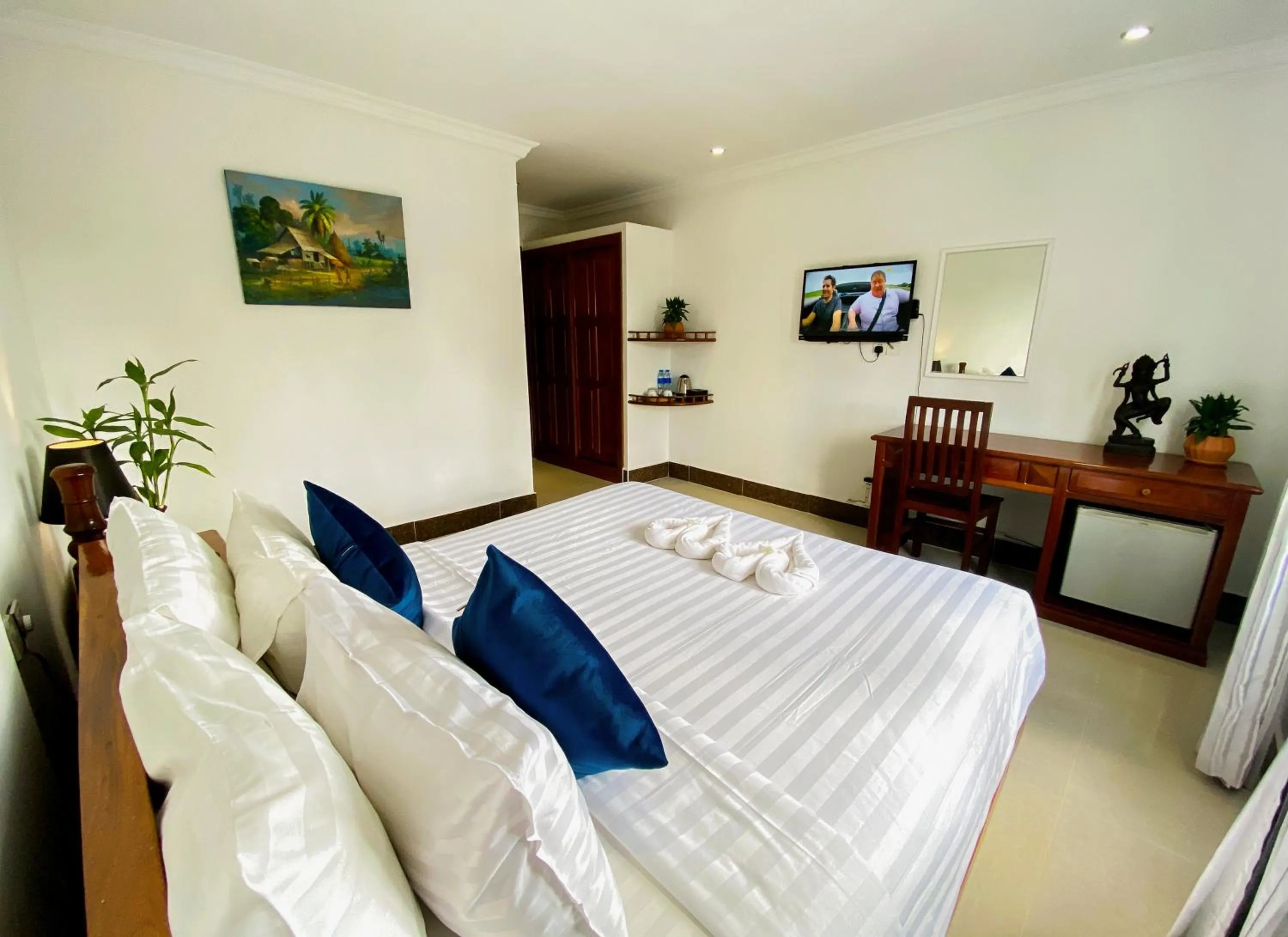 Bed in The Blanc Residence