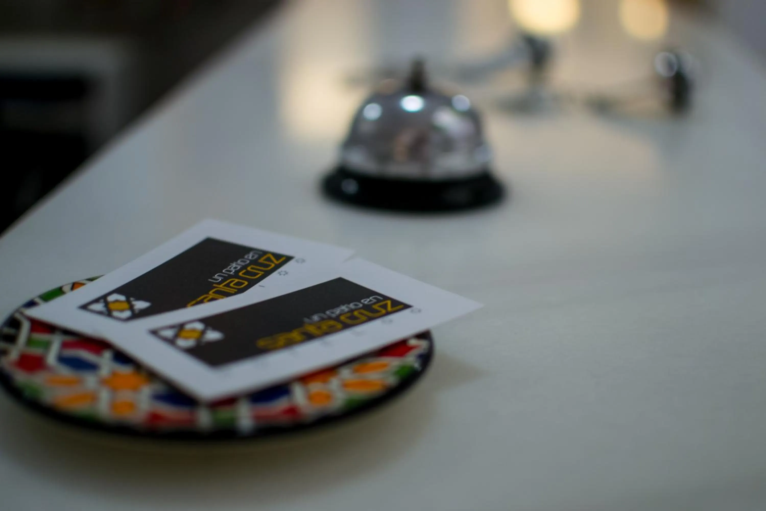 Decorative detail in Un Patio en Santa Cruz