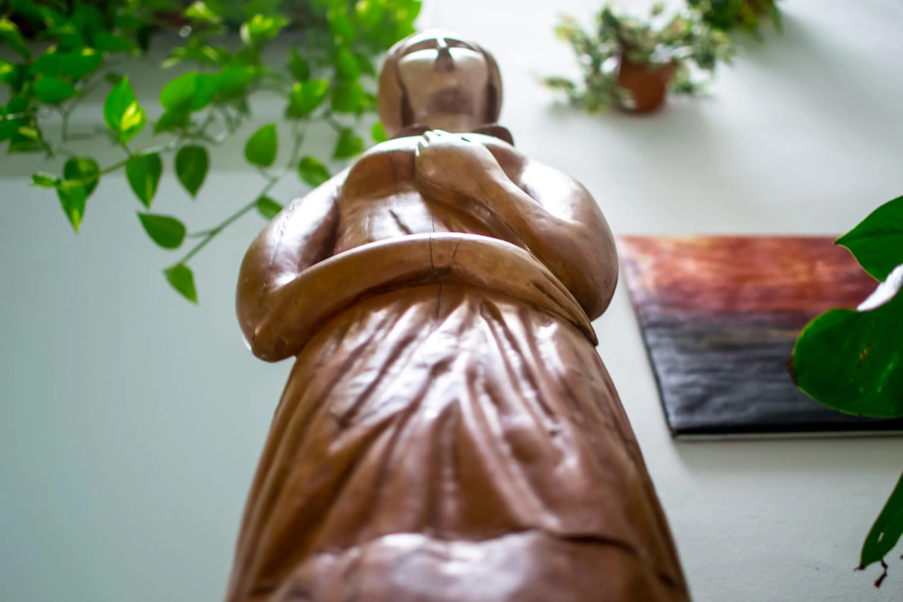 Decorative detail in Un Patio en Santa Cruz