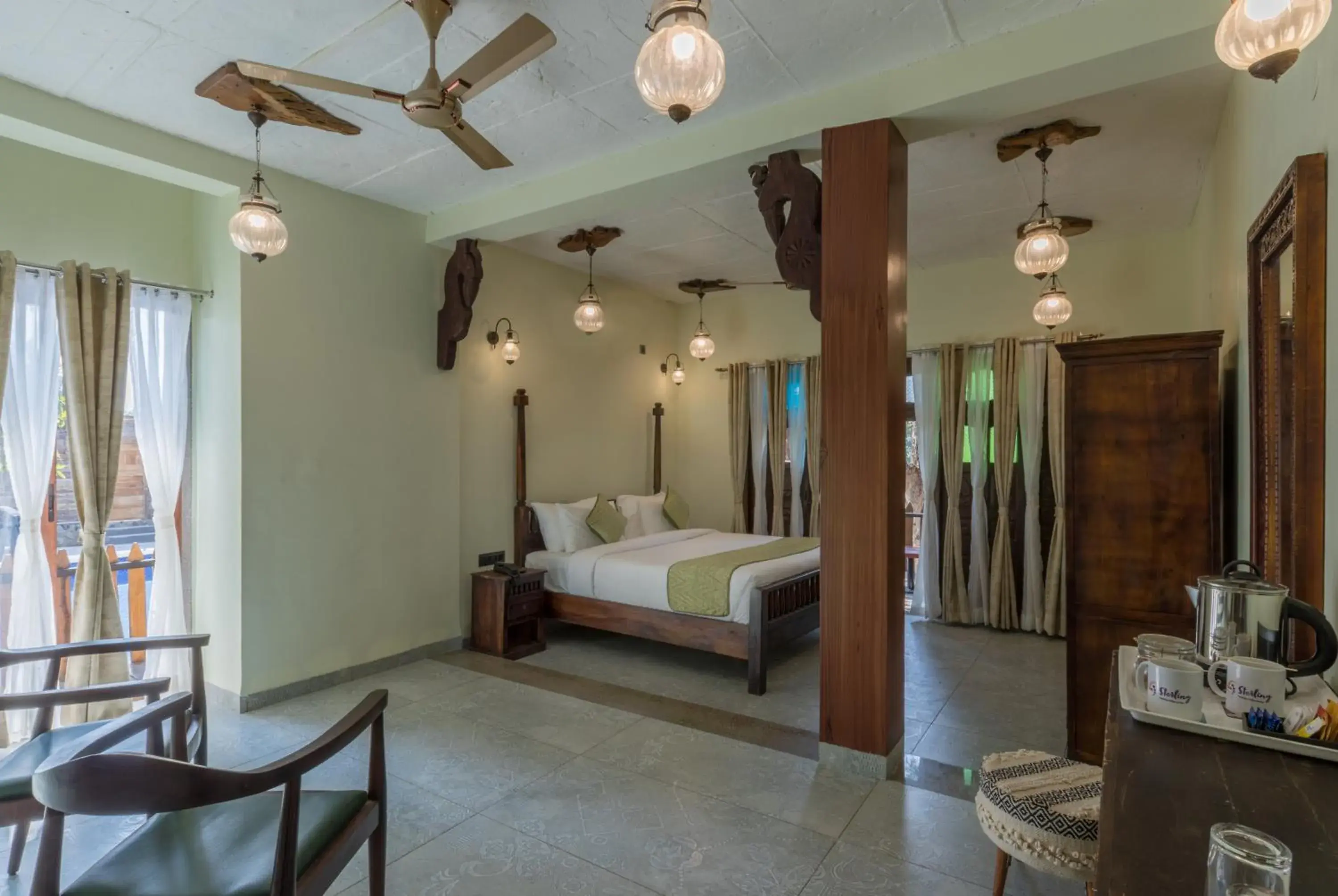 Bedroom, Bed in Sterling Padam Pench Bedroom, Bed in Sterling Padam Pench