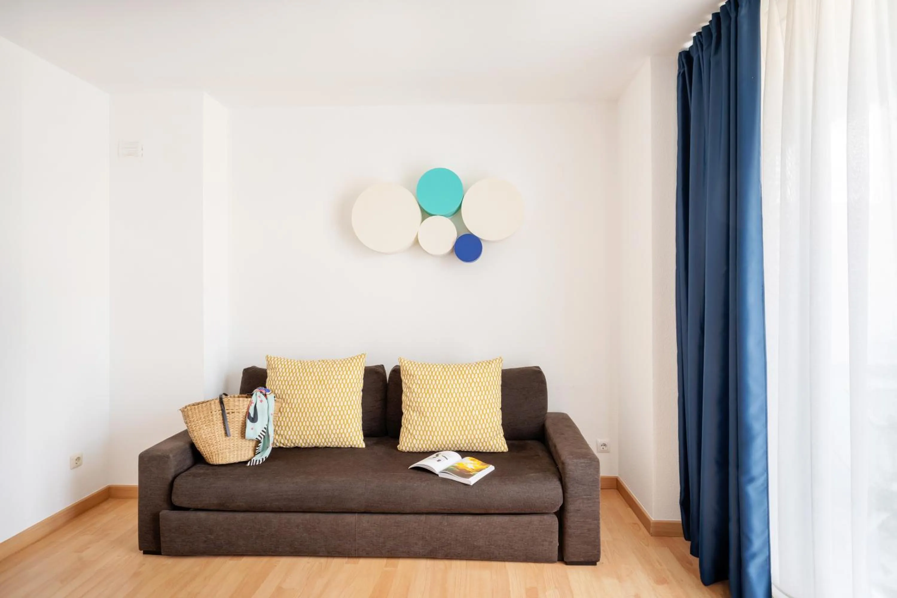Seating area in Aparthotel Ona Palamós
