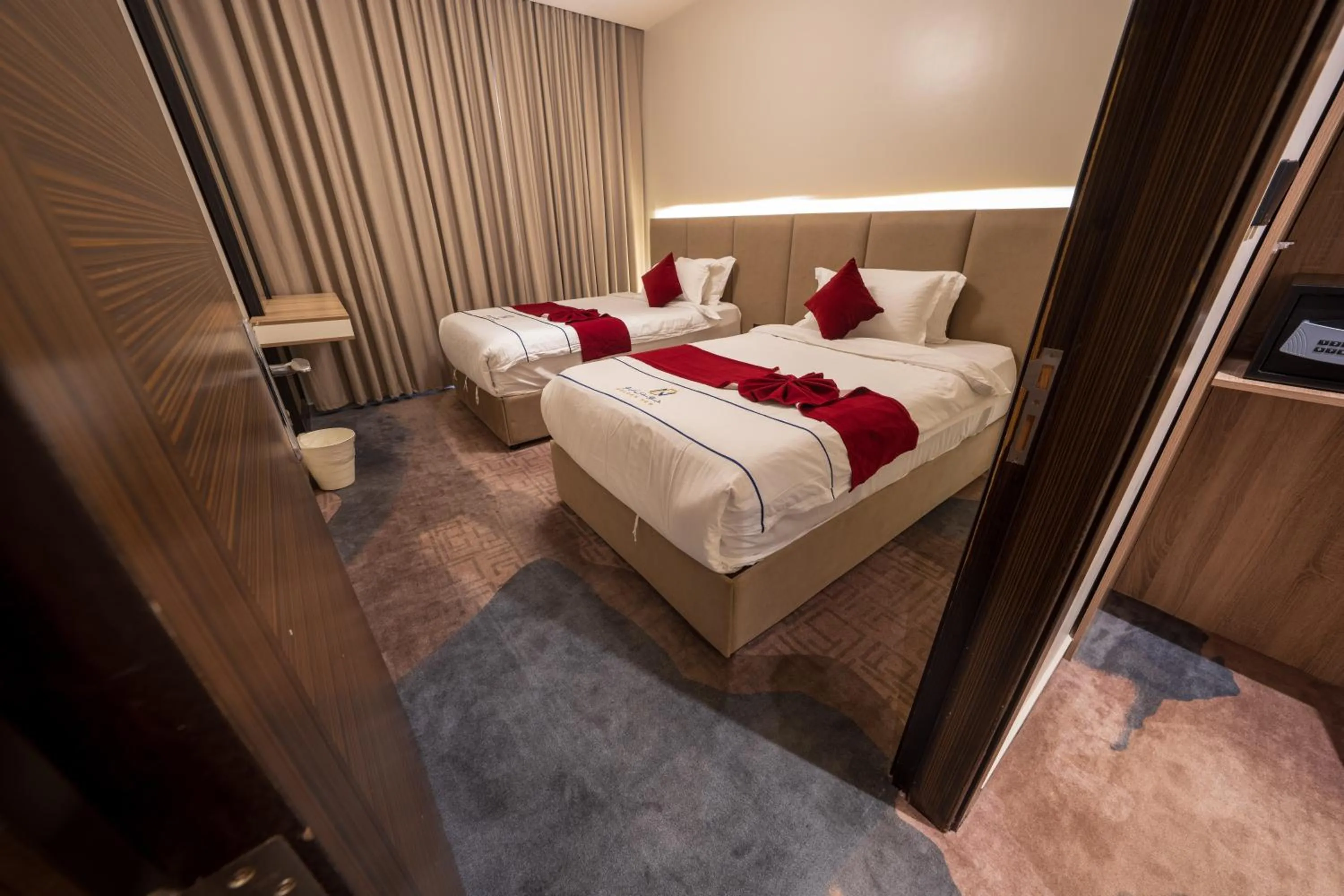Bed in Golden New Quraish Hotel Jeddah Modern Golden Hospitality Company