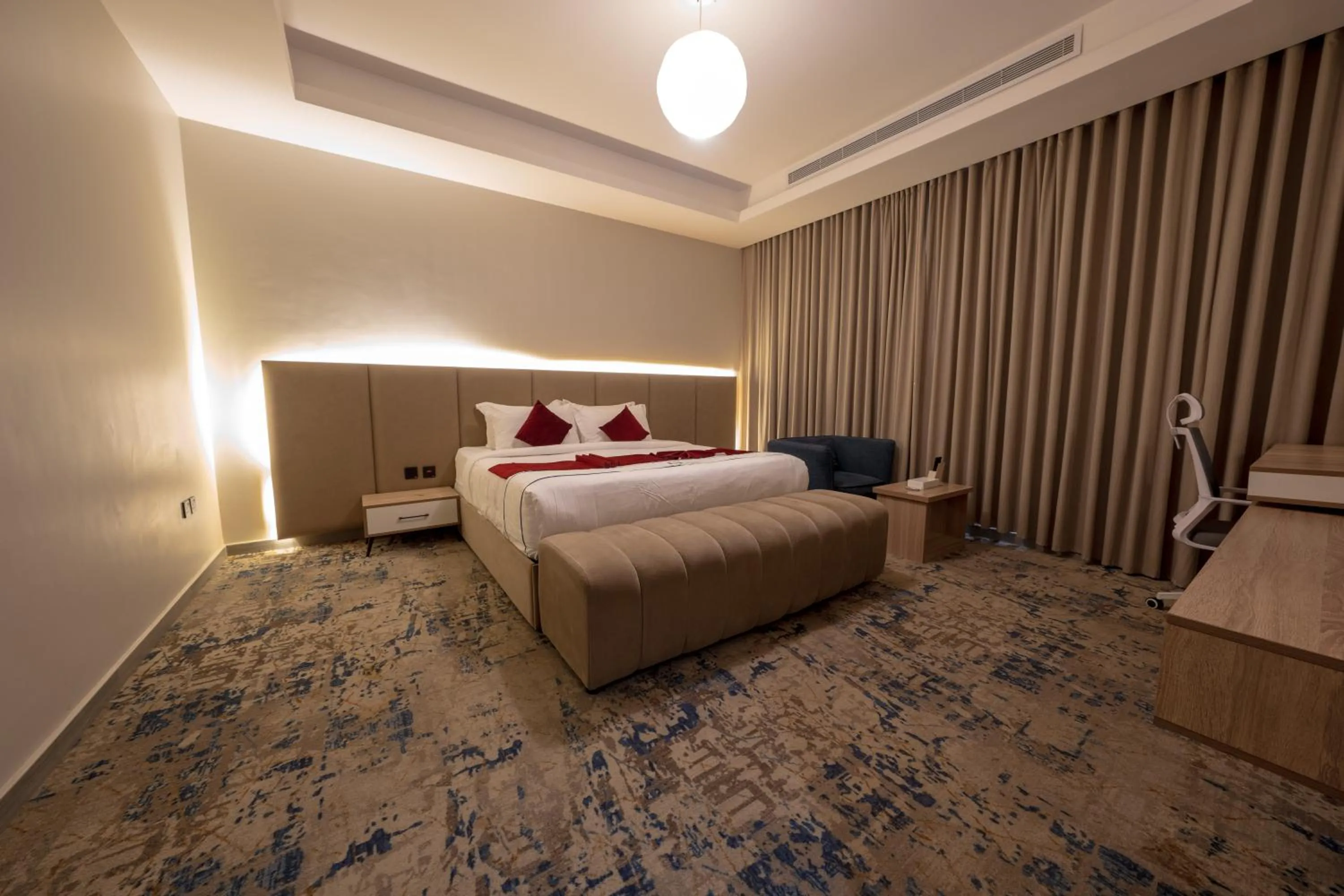 Bed in Golden New Quraish Hotel Jeddah Modern Golden Hospitality Company