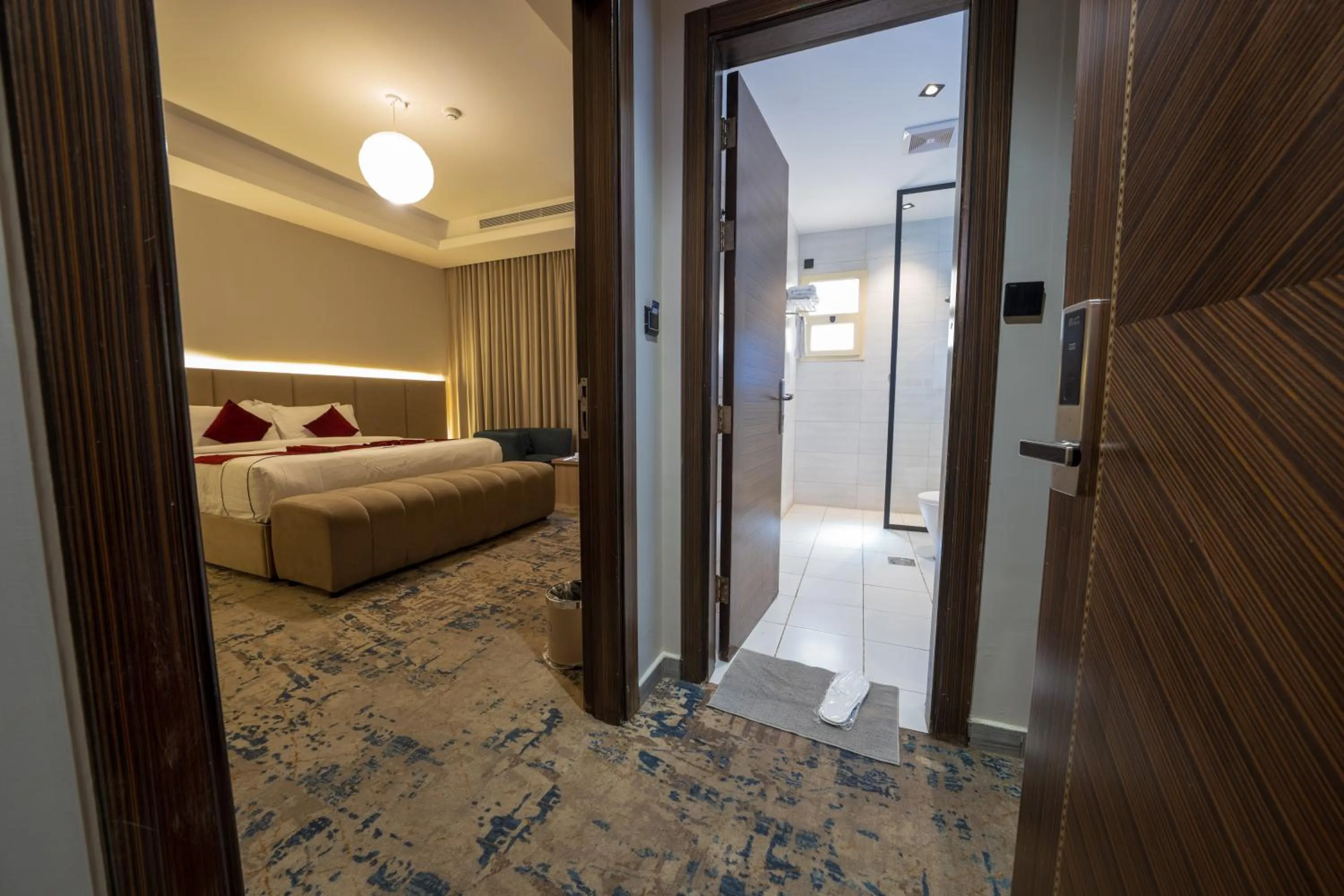 Bed in Golden New Quraish Hotel Jeddah Modern Golden Hospitality Company
