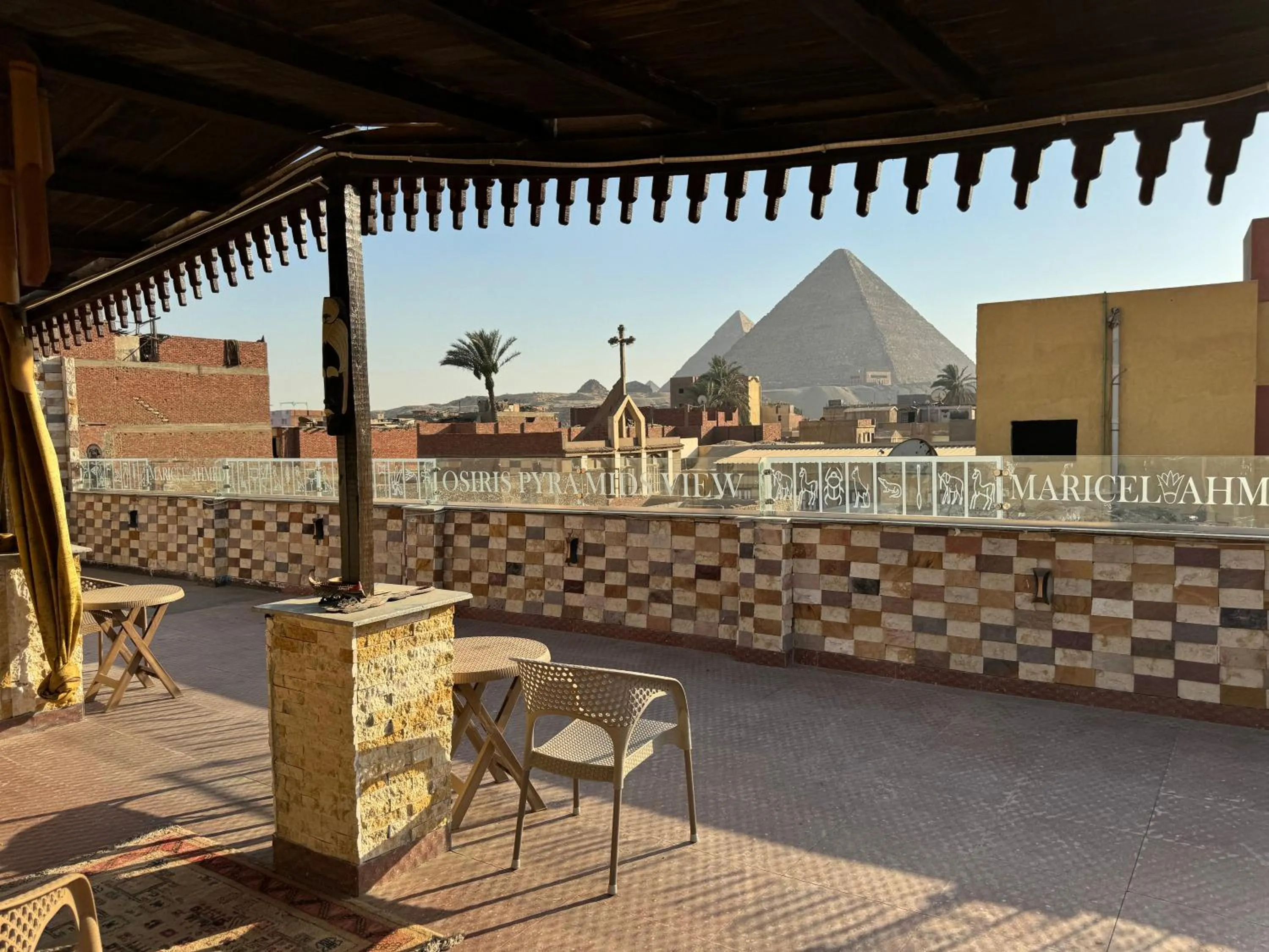 Day in Osiris pyramids view inn