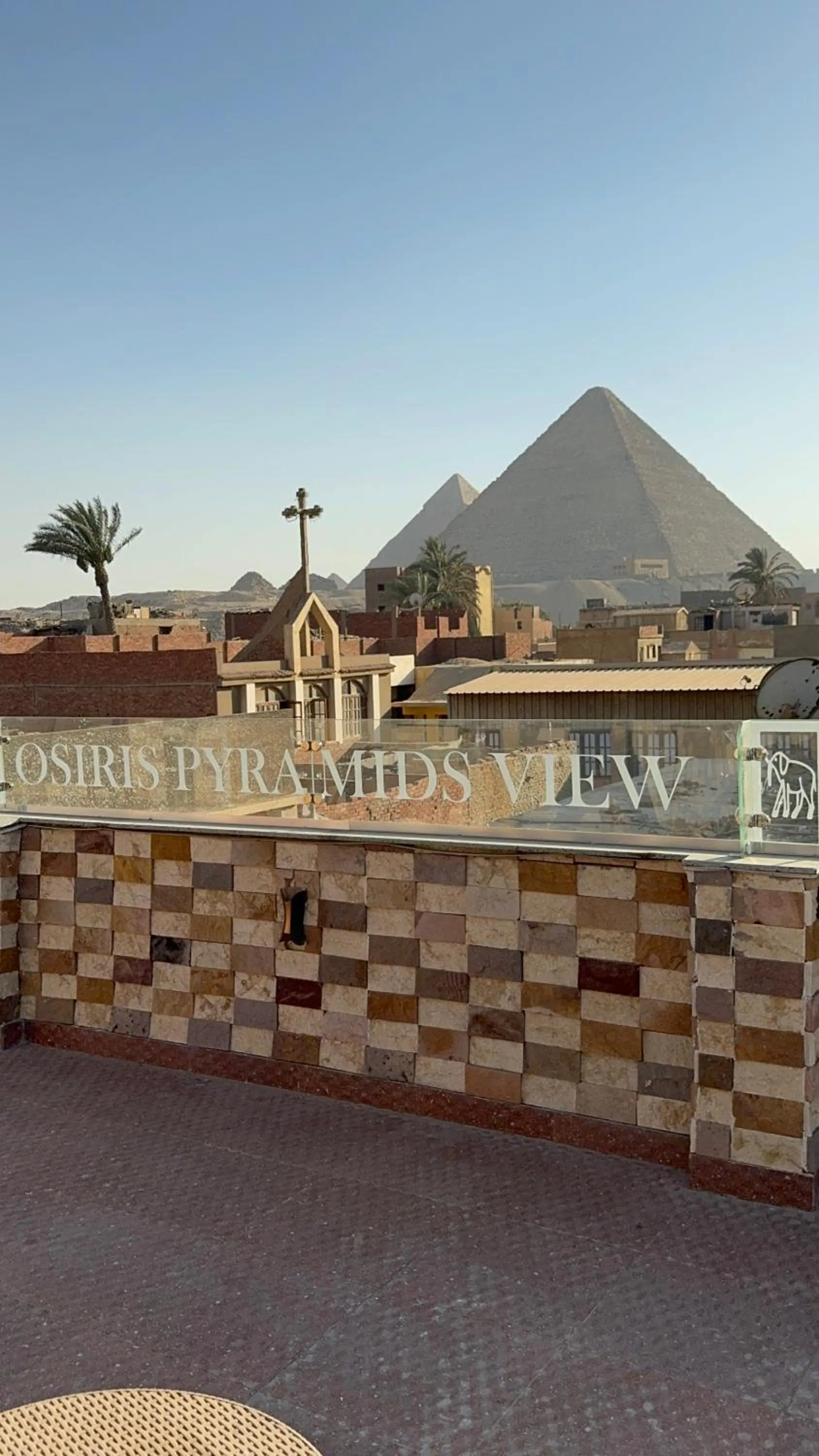 Nearby landmark in Osiris pyramids view inn