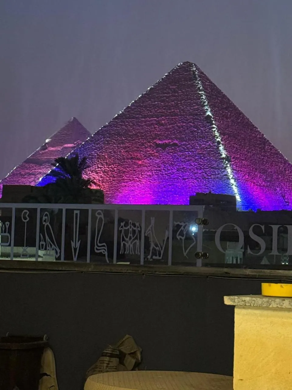 Osiris pyramids view inn