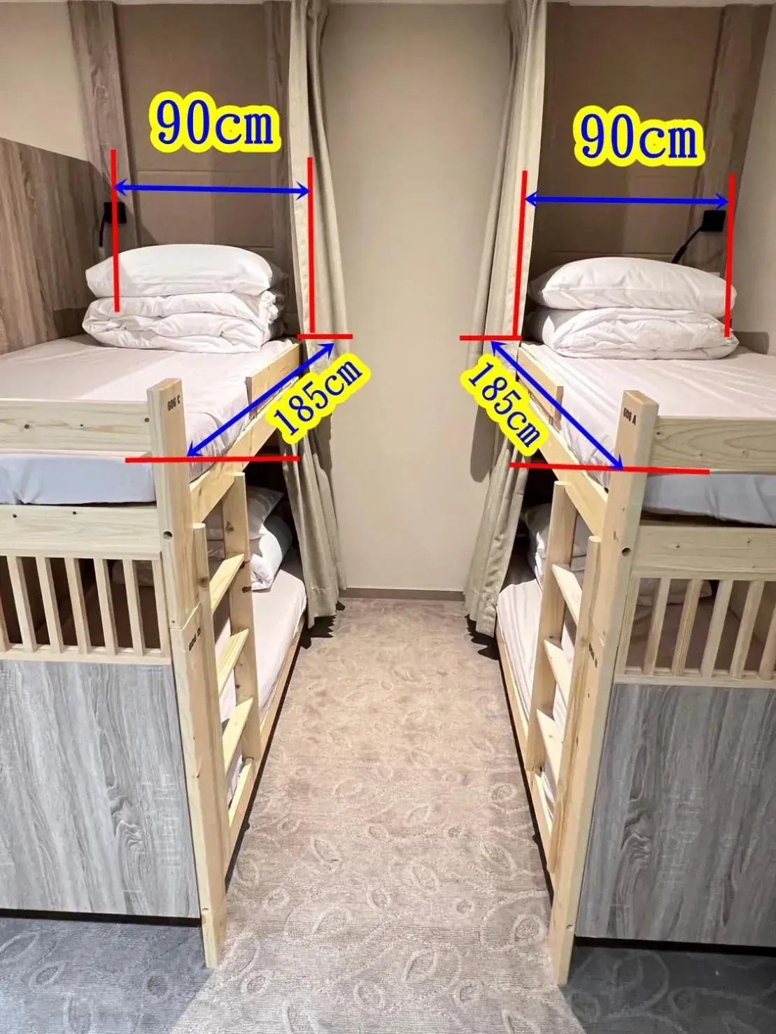 Bed in Grace Hotel Dunbei Bed in Grace Hotel Dunbei