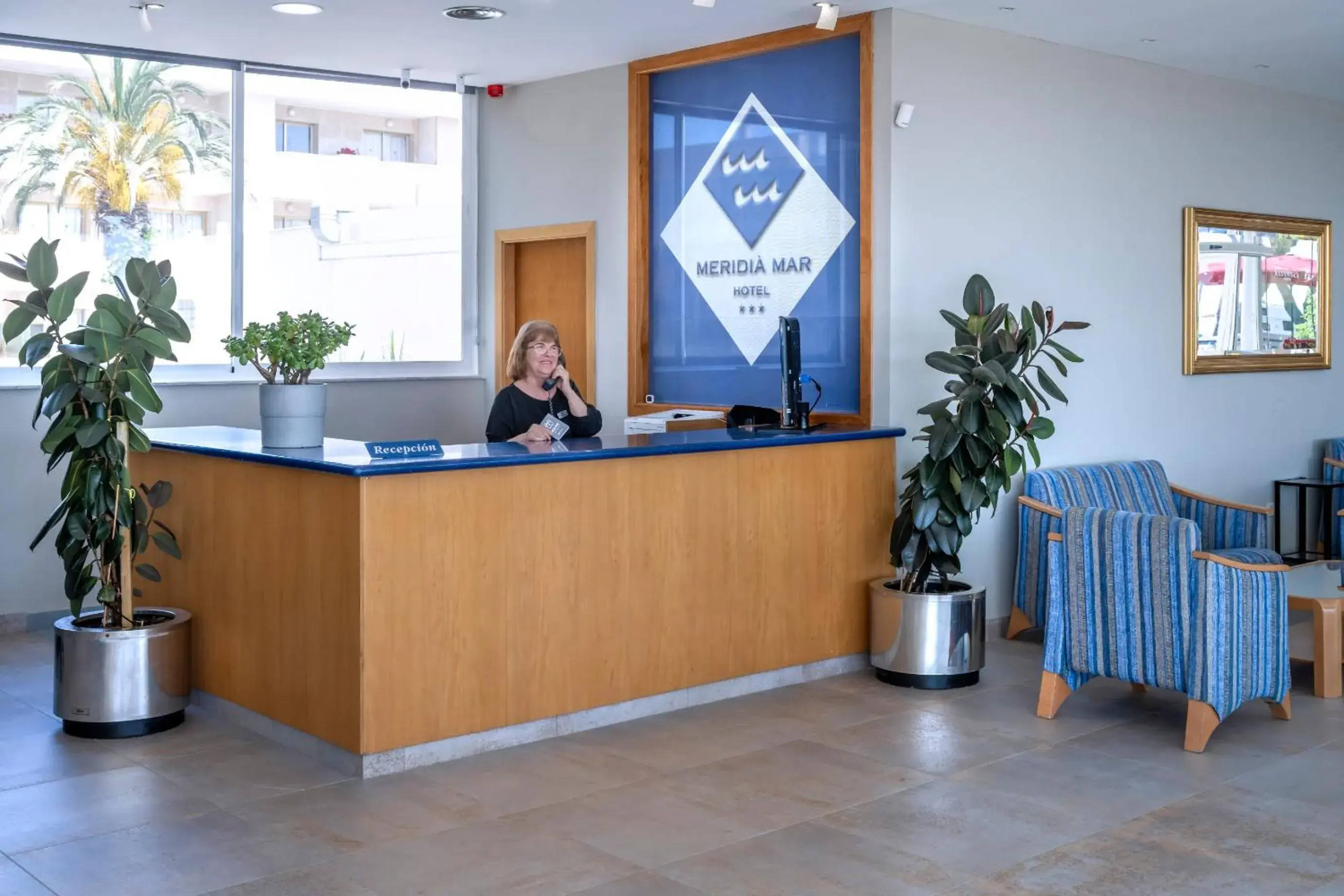 Lobby or reception in 4R Meridià Mar Lobby or reception in 4R Meridià Mar