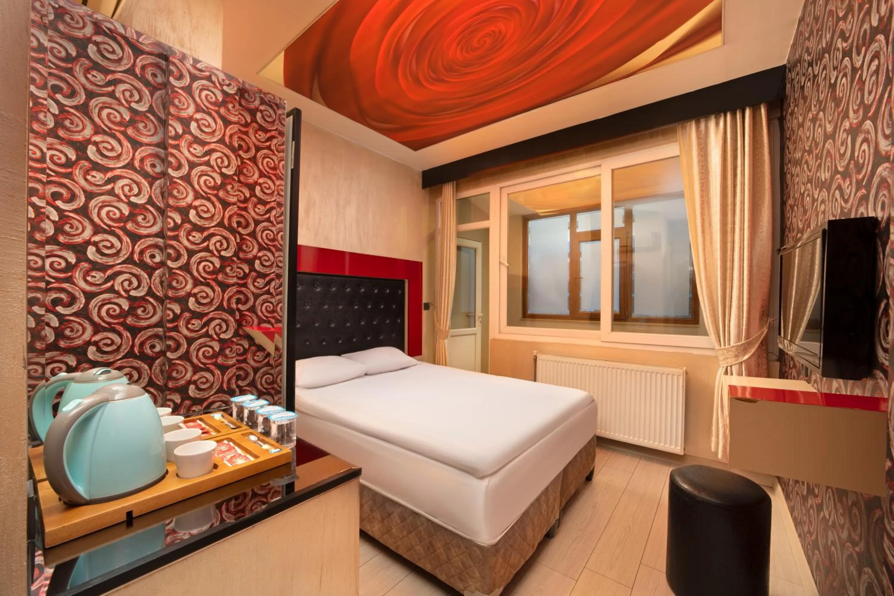 Bed in Park Çağlayan Hotel