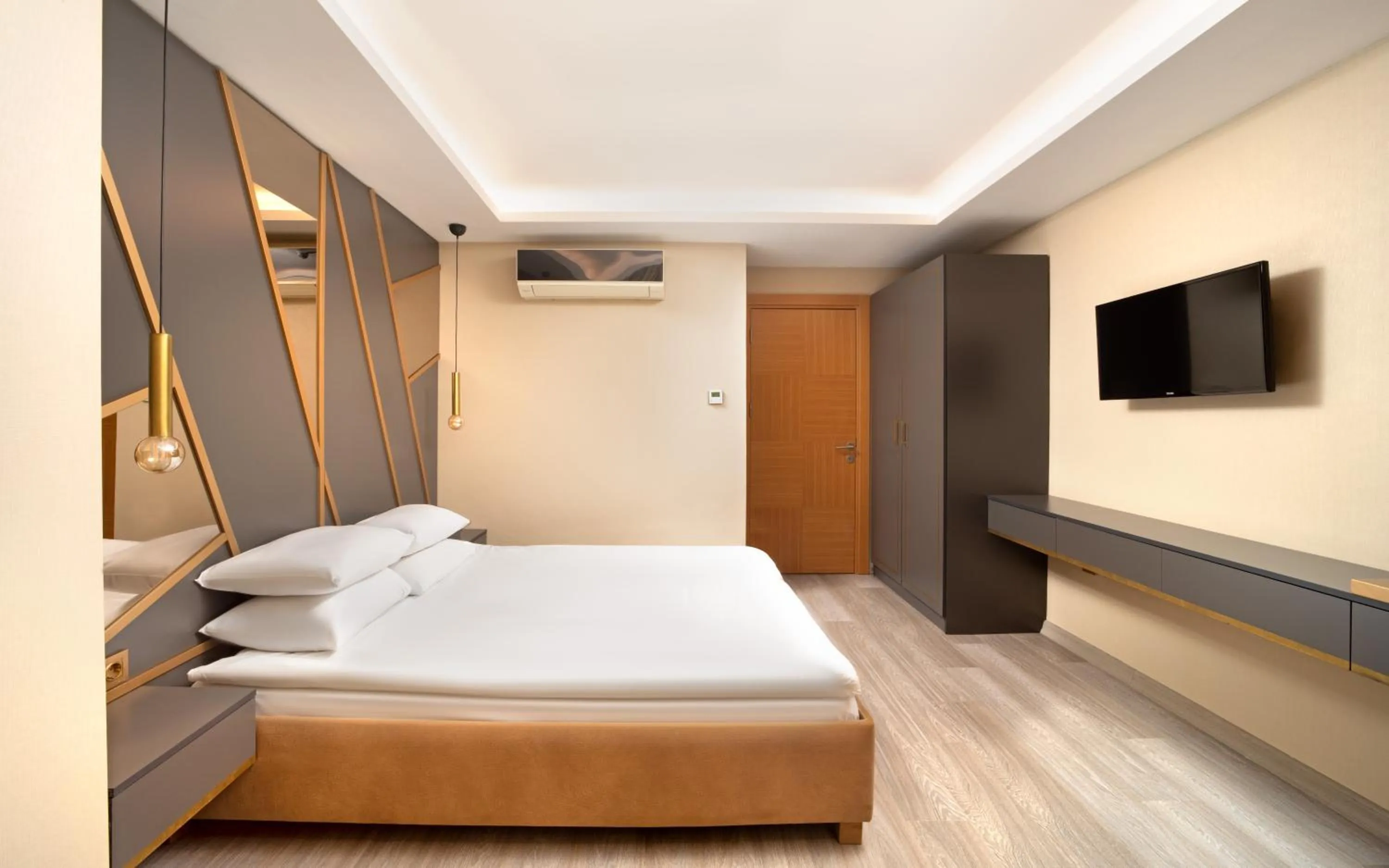 Bed in Park Çağlayan Hotel