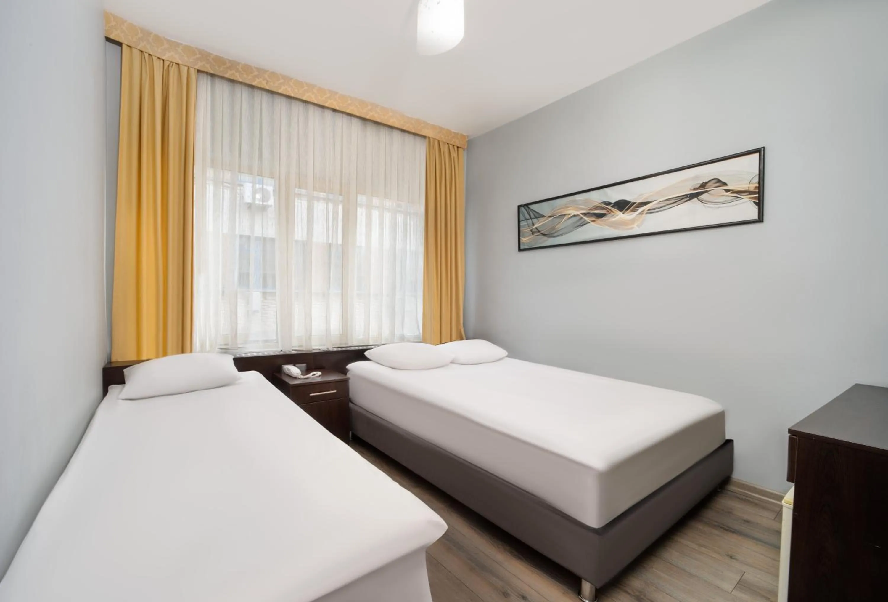 Bed in Park Çağlayan Hotel