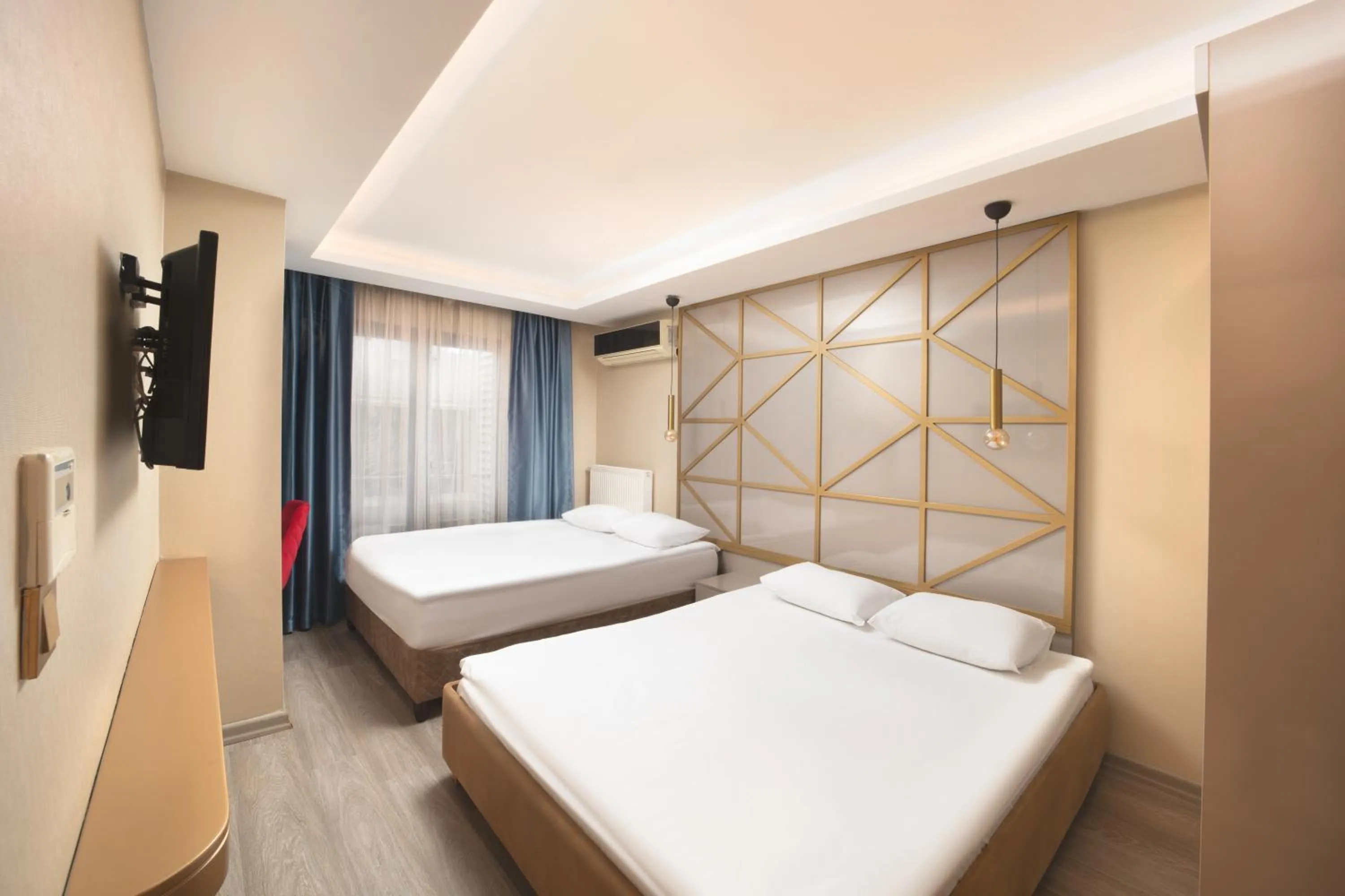 Bed in Park Çağlayan Hotel